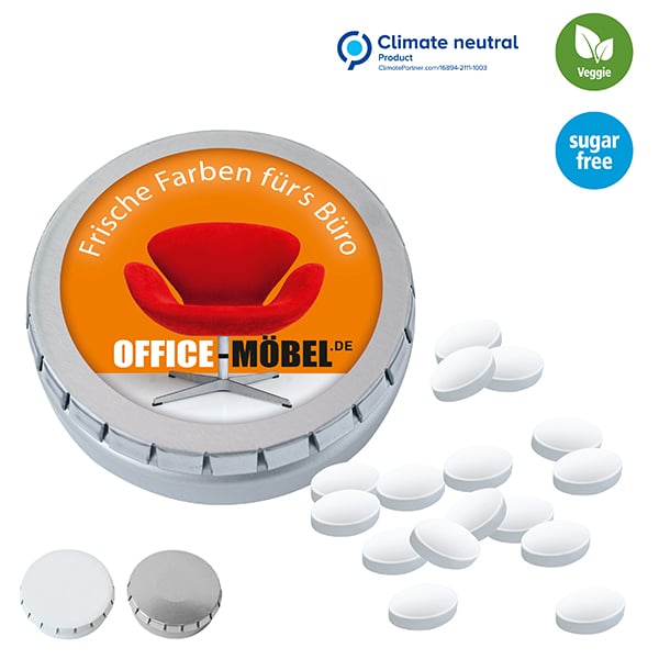 Visuel MINI Boîte «Clic-Clac» avec pastilles Cool Ice, 60g