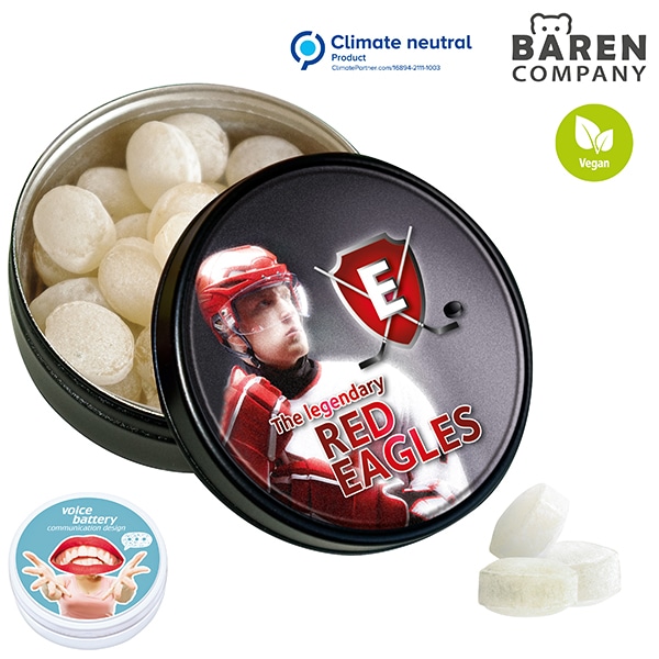 Visuel Boîte «Black or White» avec bonbons glacials Bären Company