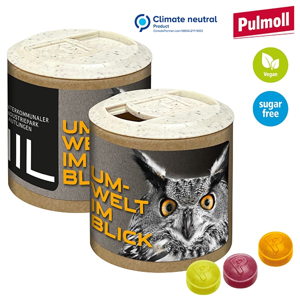 Visuel Boîte cartonnée publicitaire avec pastilles Pulmoll, 80g
