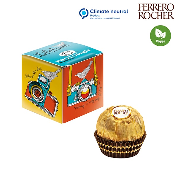 Miniature 1 pour Mini-cube publicitaire avec un Ferrero Rocher