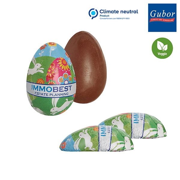 Miniature 1 pour Demi-œuf de Pâques en chocolat