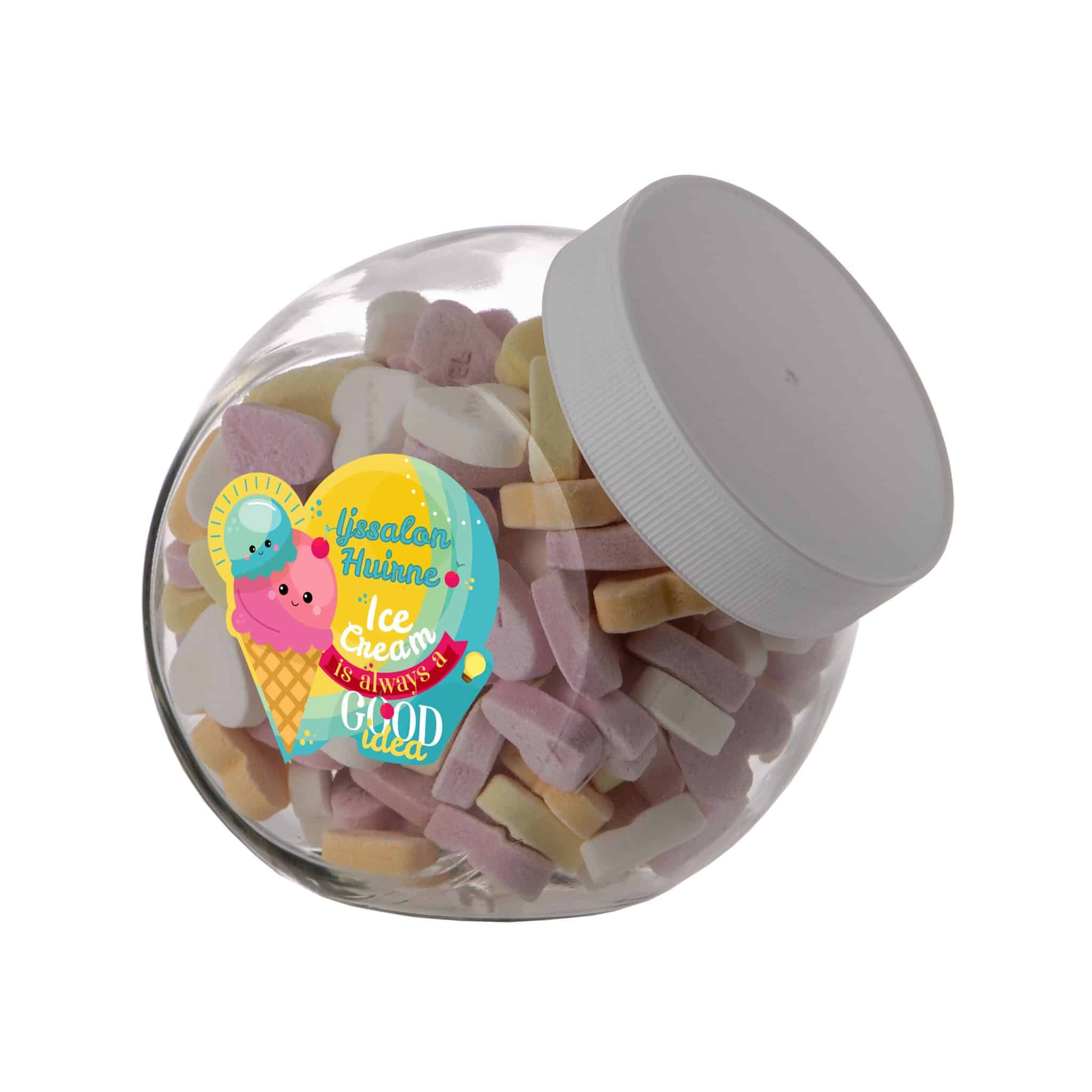 Visuel Pot en verre moyen 0,9 litre-S-FC