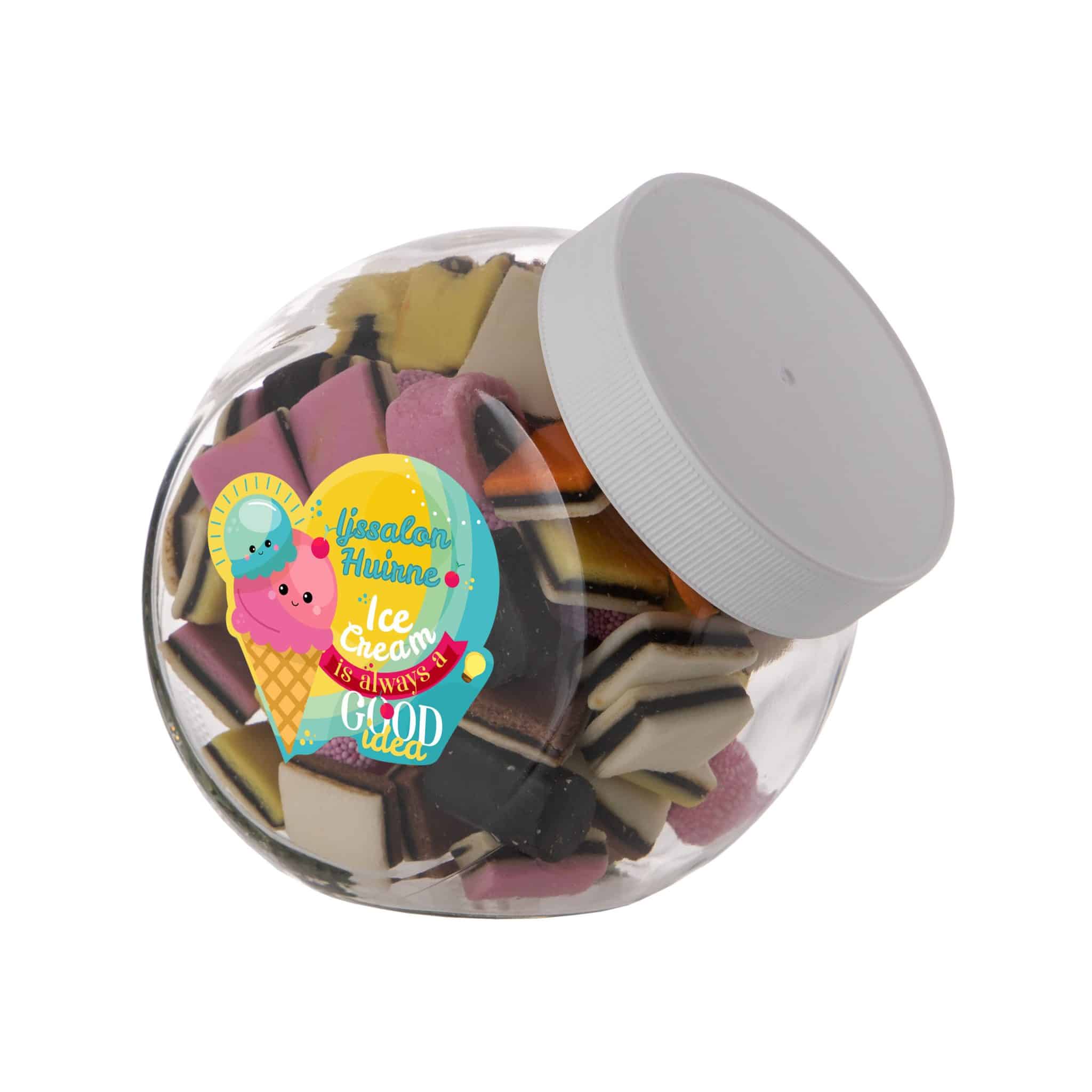 Visuel Pot en verre moyen 0,9 litre-S-FC