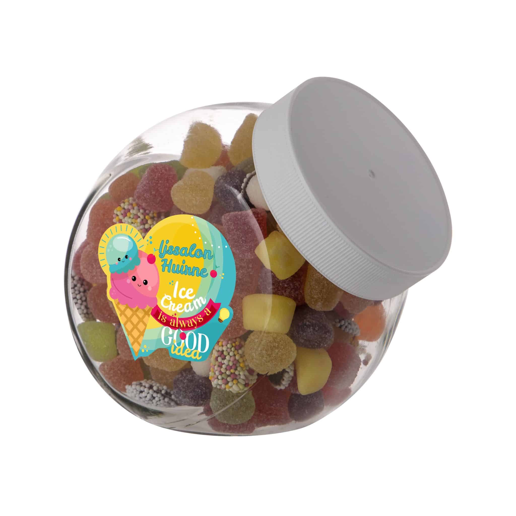 Visuel Pot en verre moyen 0,9 litre-S-FC