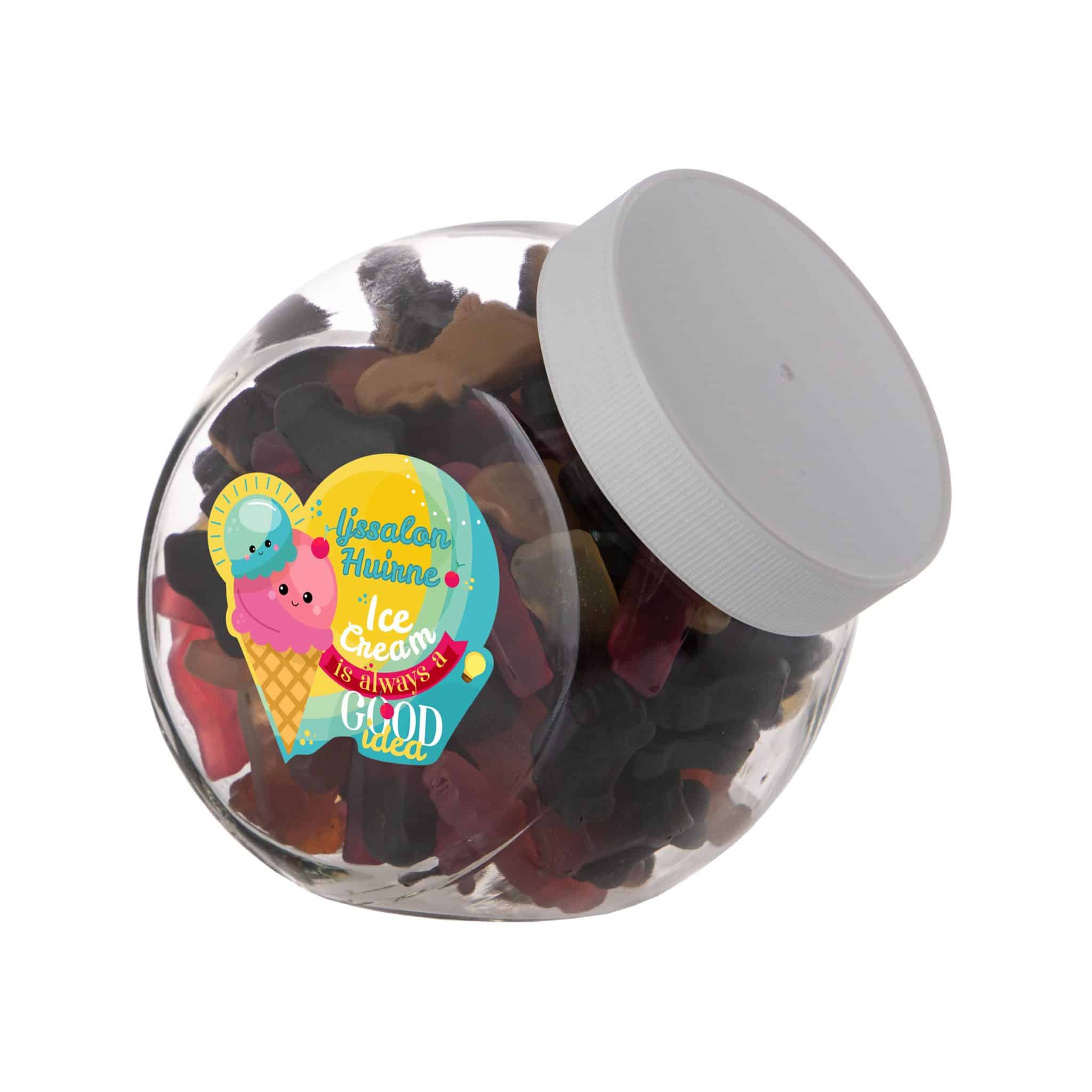 Visuel Pot en verre moyen 0,9 litre-S-FC