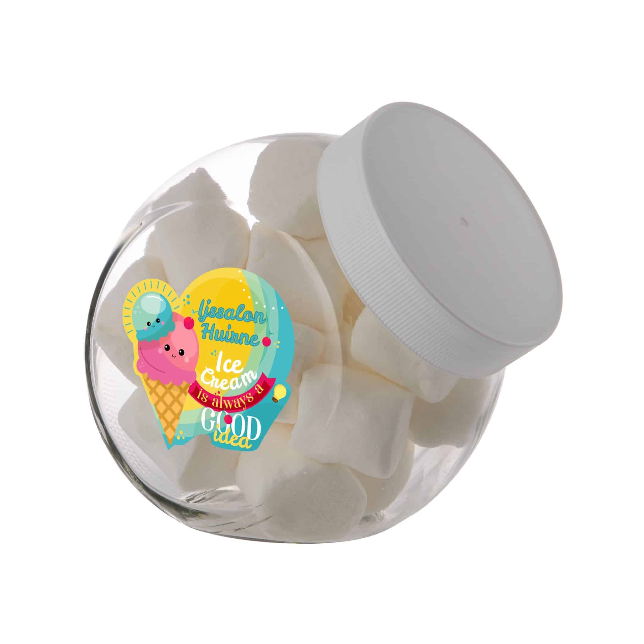 Visuel Pot en verre moyen 0,9 litre-S-FC