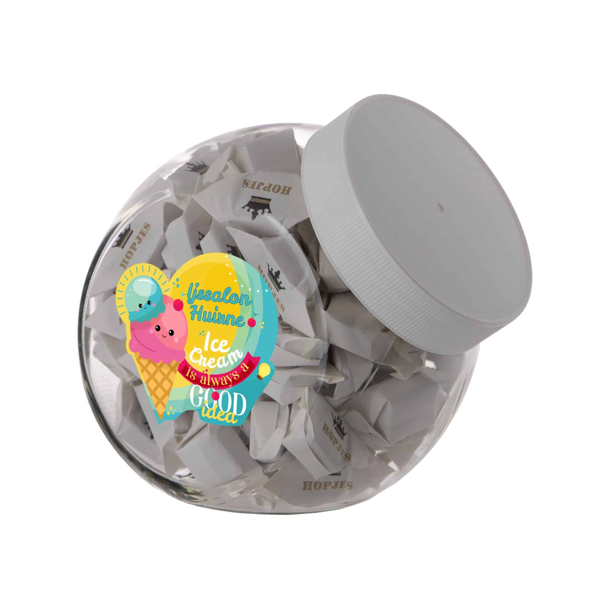 Visuel Pot en verre moyen 0,9 litre-S-FC