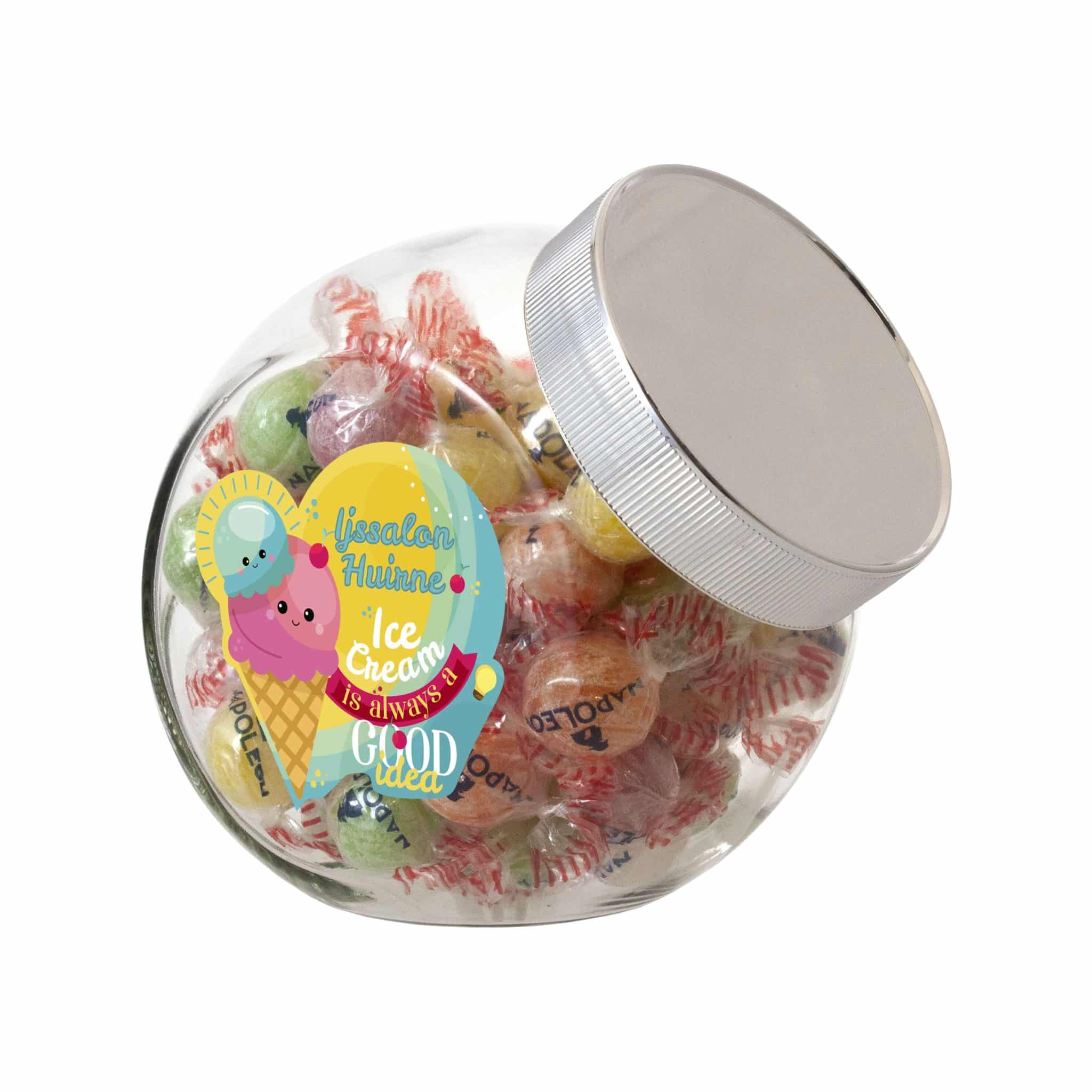 Visuel Pot en verre moyen 0,9 litre-S-FC