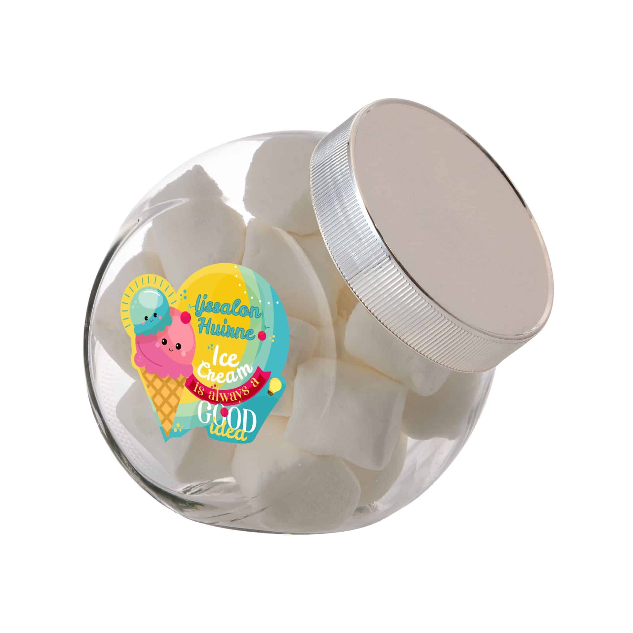 Visuel Pot en verre moyen 0,9 litre-S-FC