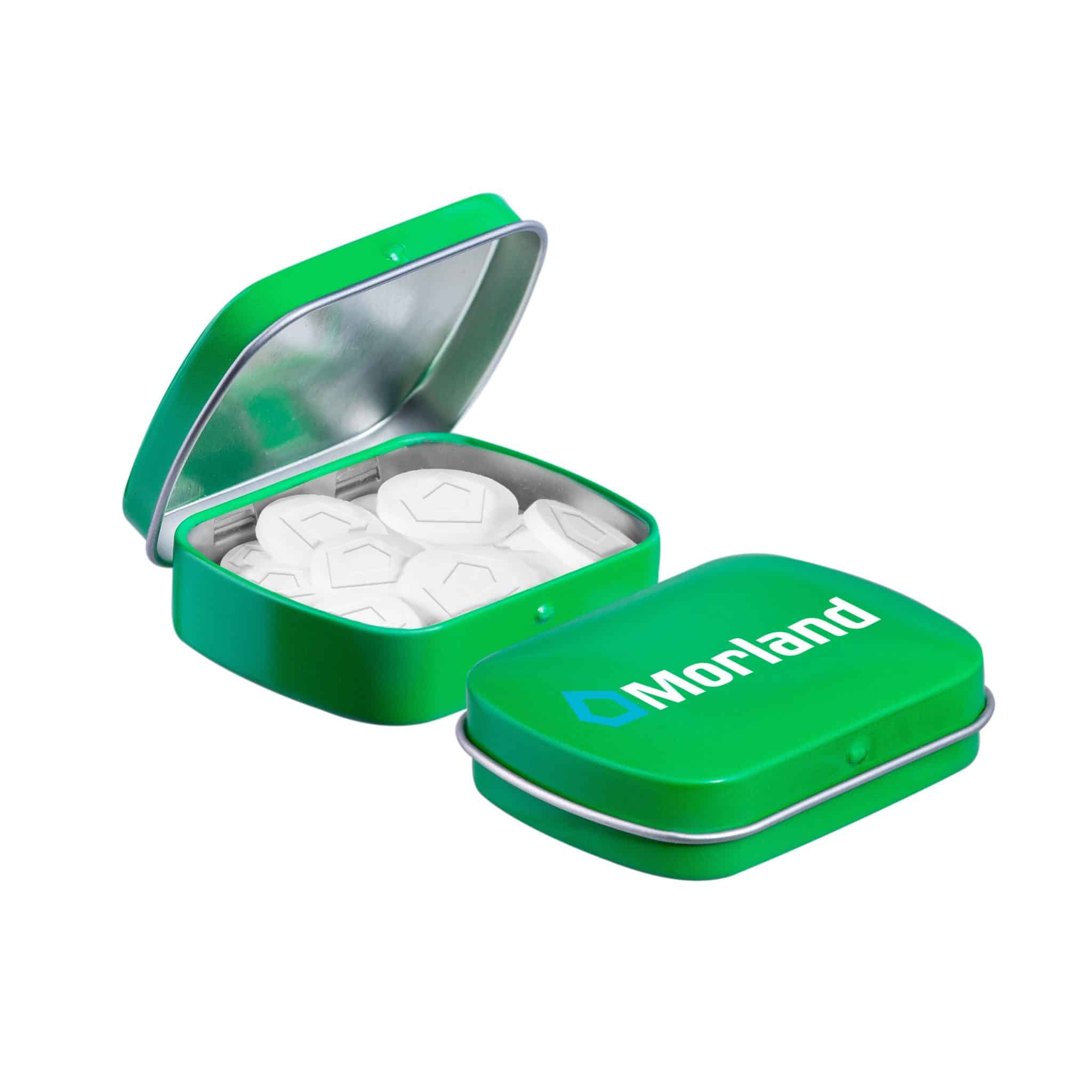 Visuel Mini boîte à menthe à charnière avec logo-Di-FC