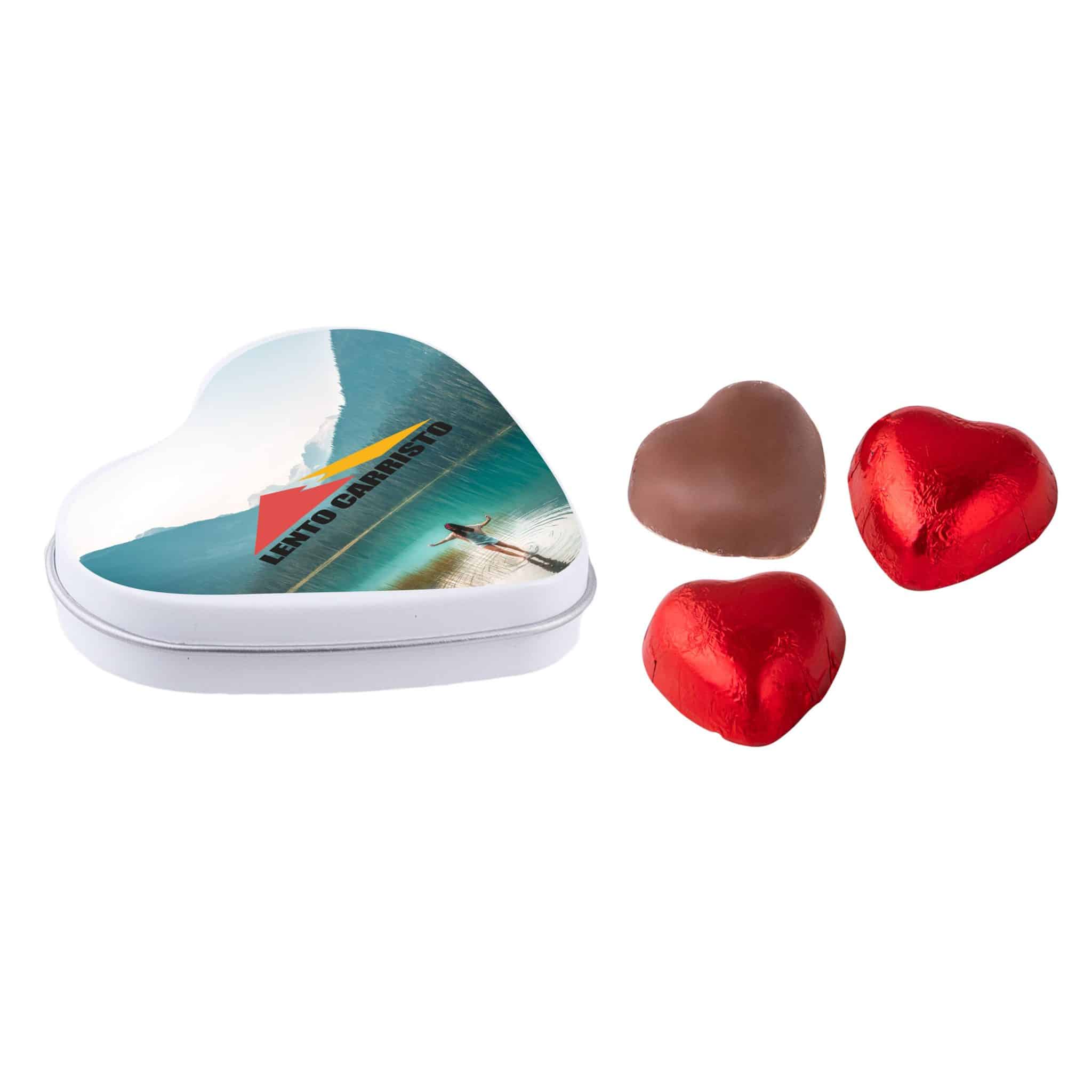 Visuel Boîte en forme de coeur avec chocolats-Di-FC