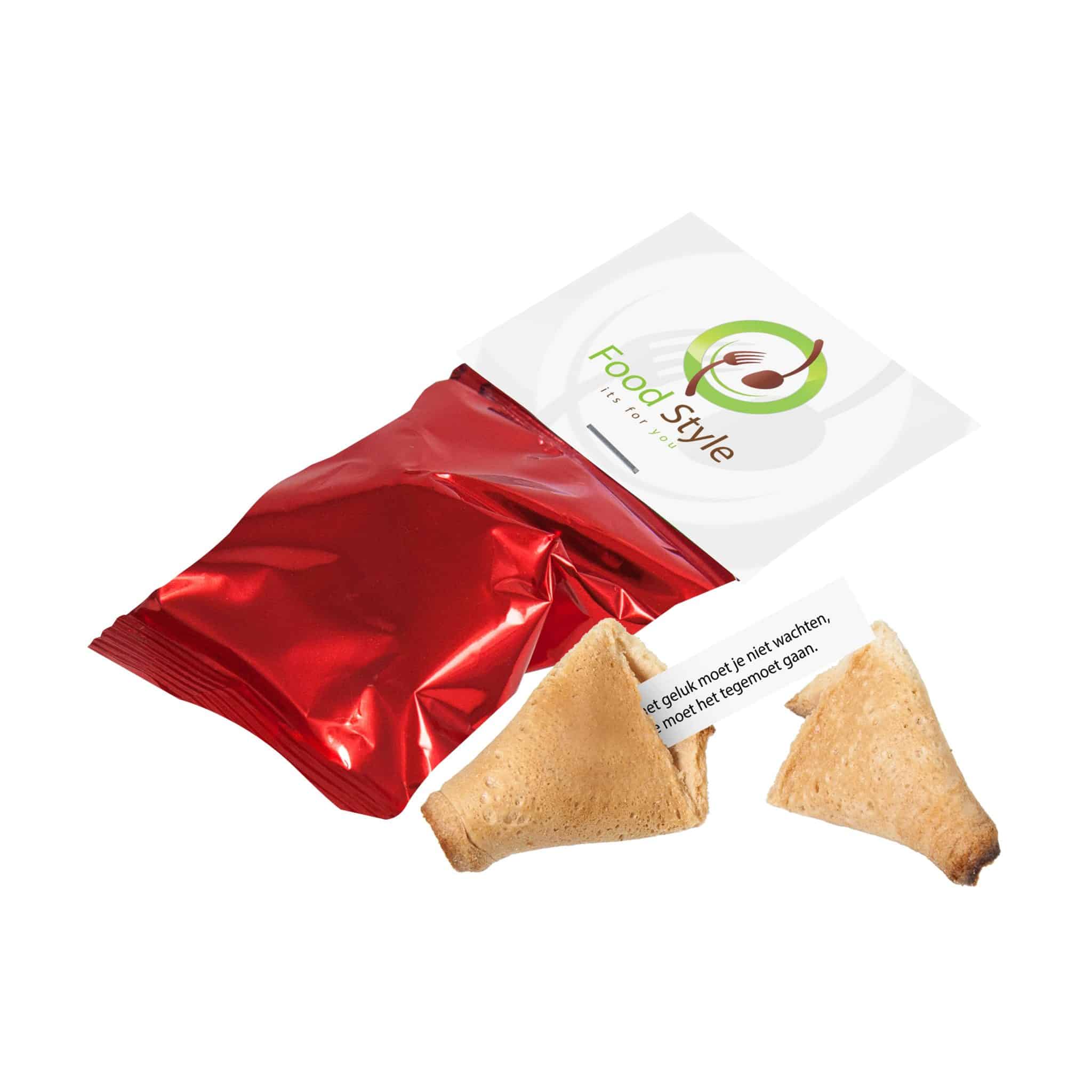 Visuel Biscuit porte bonheur avec carte à en tête-F-1KL