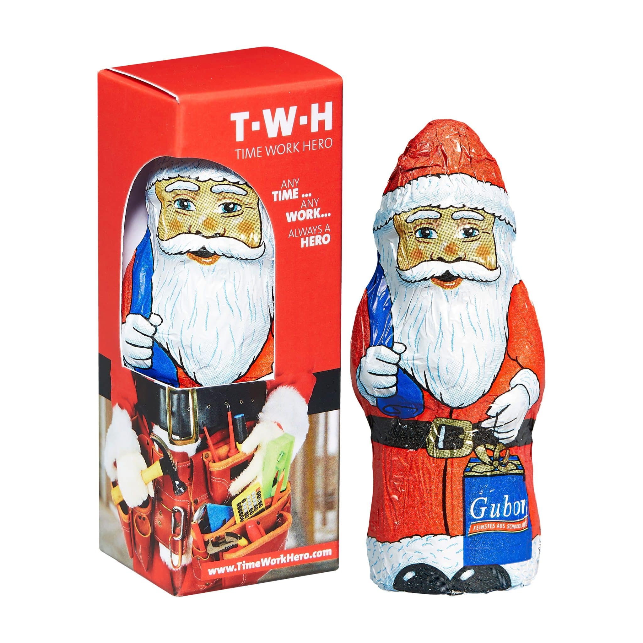 Visuel Père Noël en chocolat dans sa boîte-F-FC