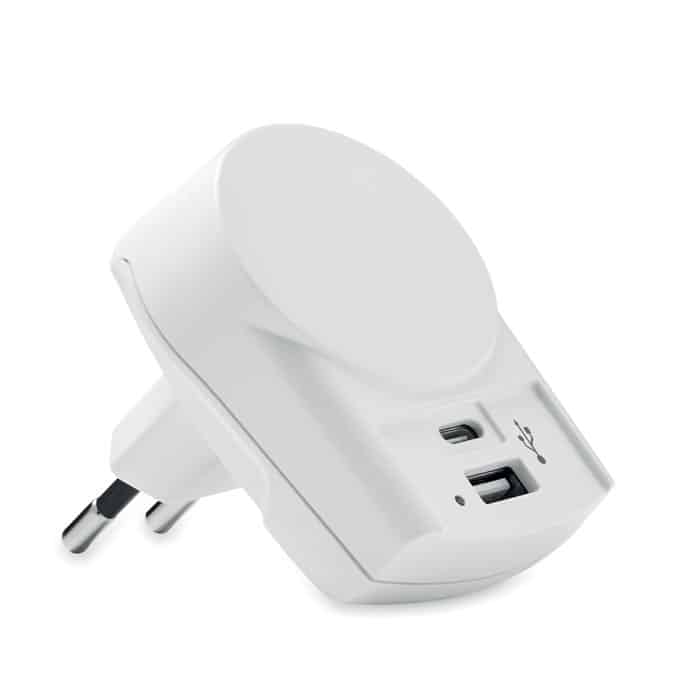 Visuel Euro usb charger a/c