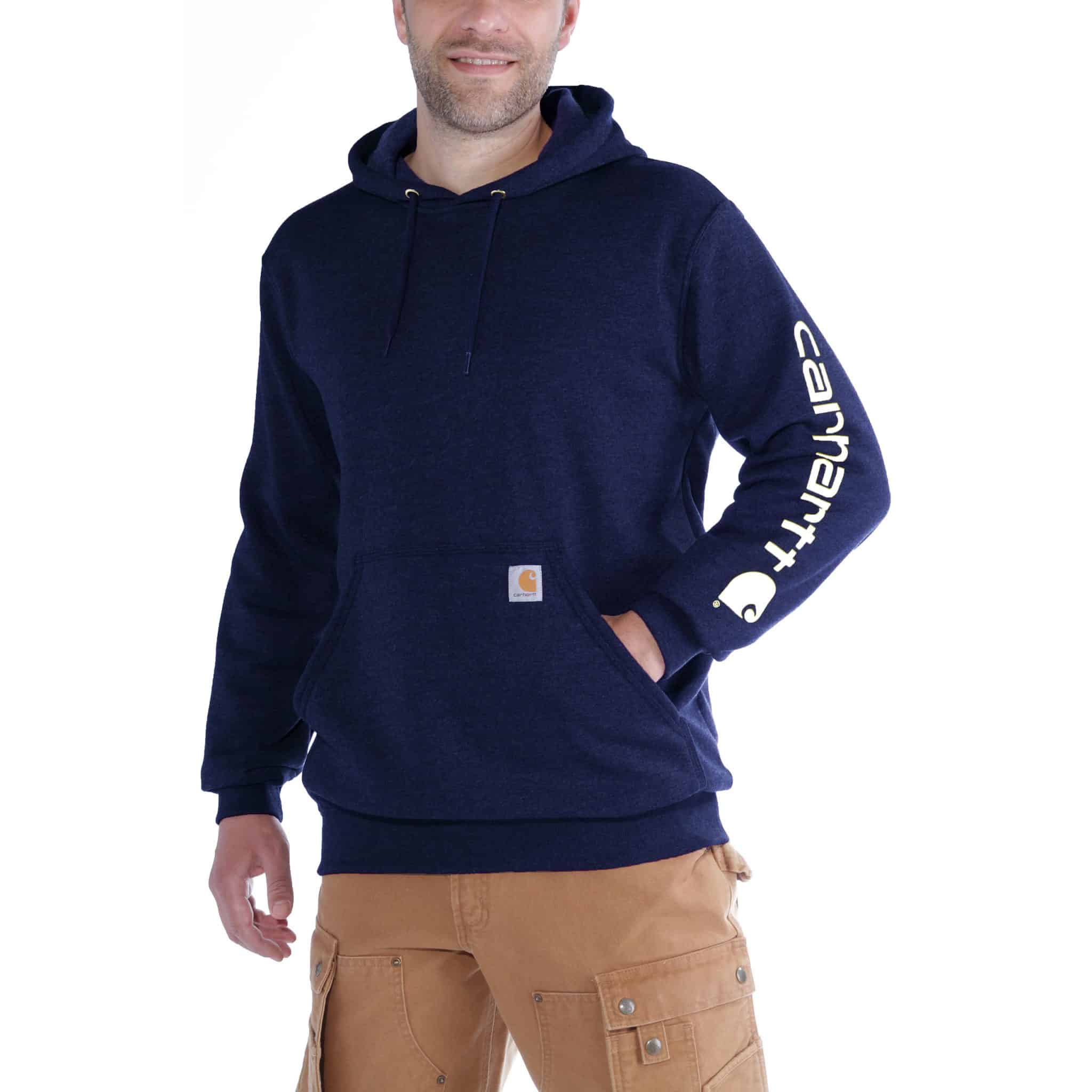 Visuel Sweat-shirt capuche logo