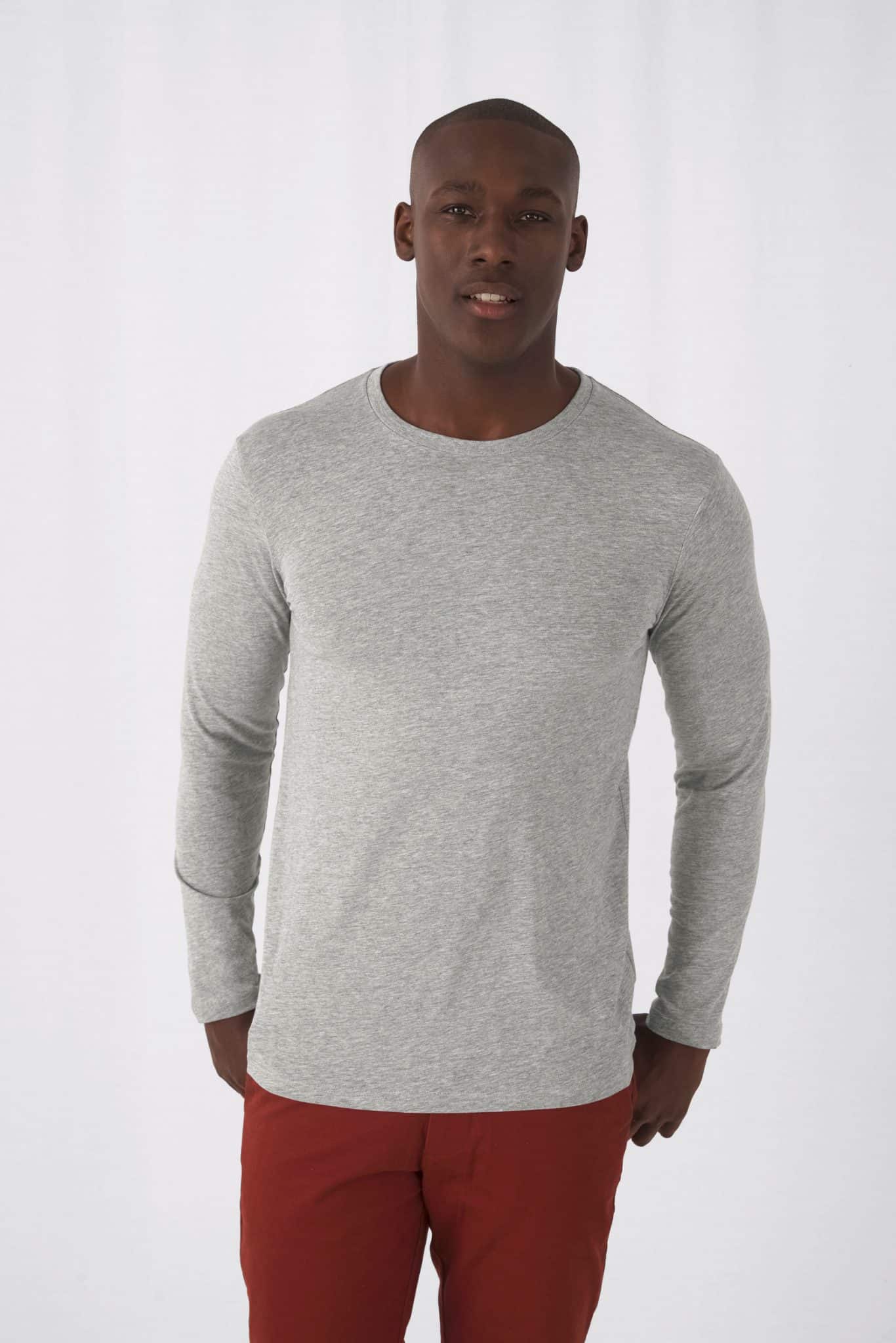 Visuel T-shirt bio Inspire homme manches longues