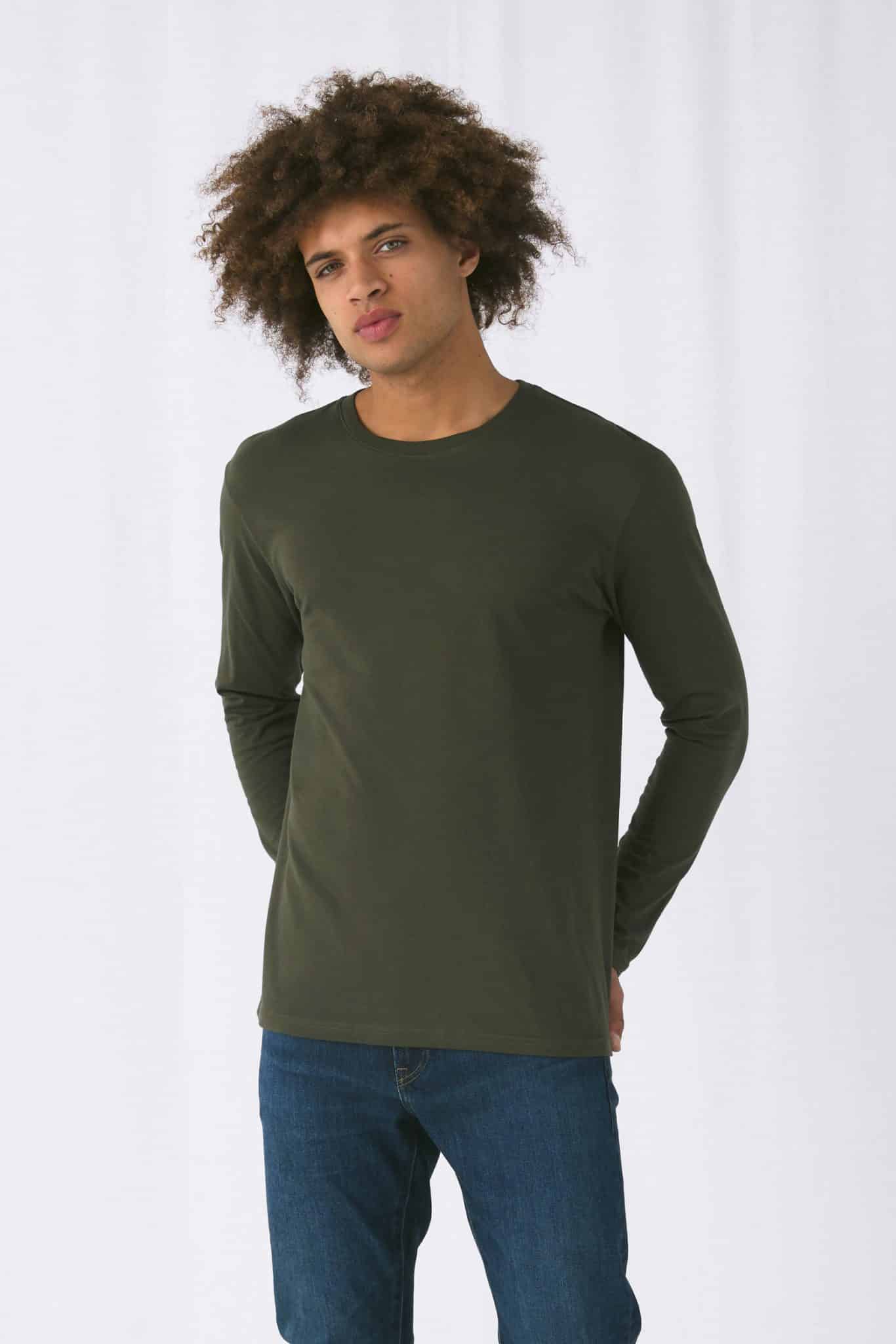 Miniature 2 pour T-shirt manches longues homme #E150