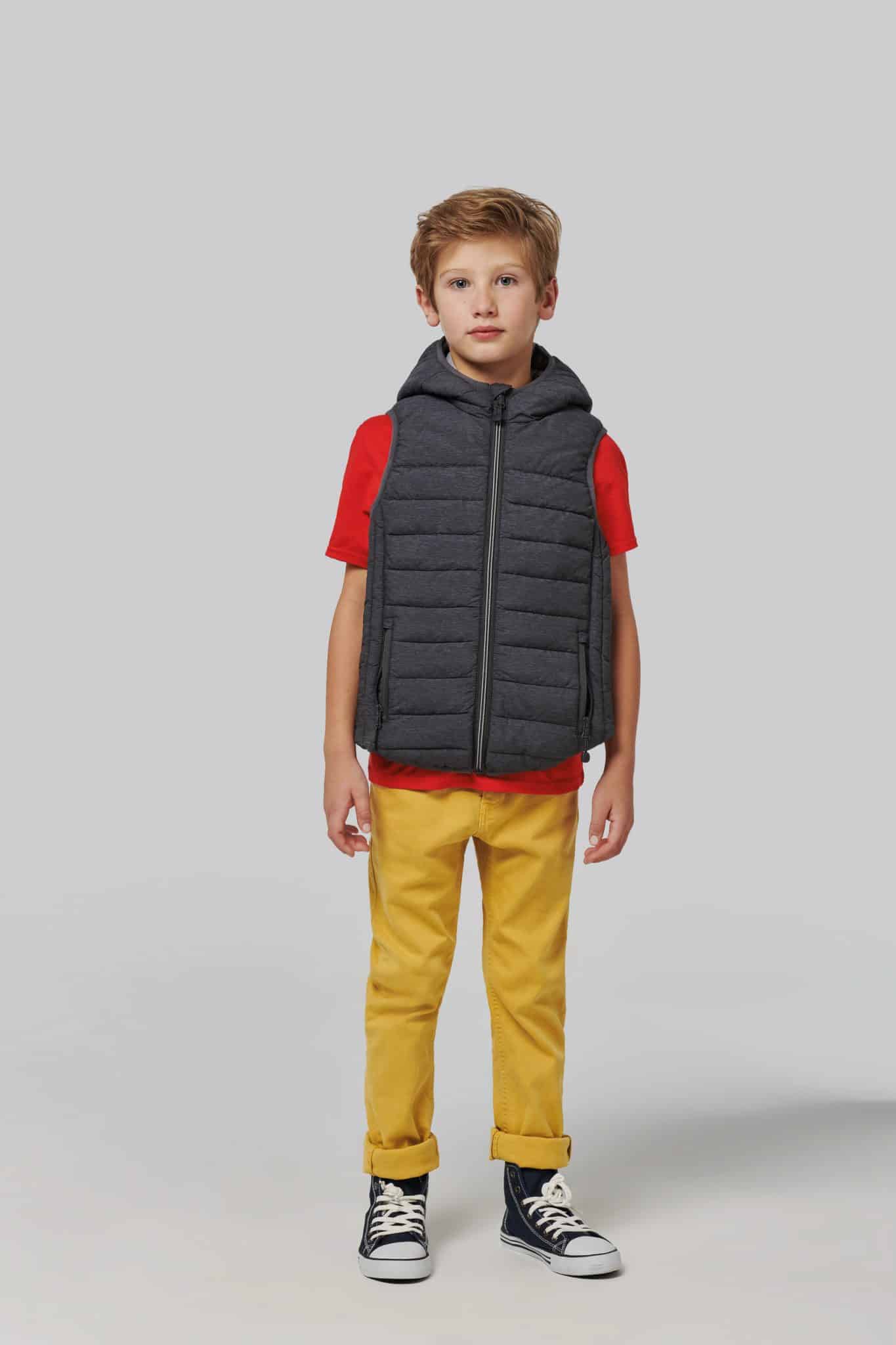 Visuel Bodywarmer à capuche enfant