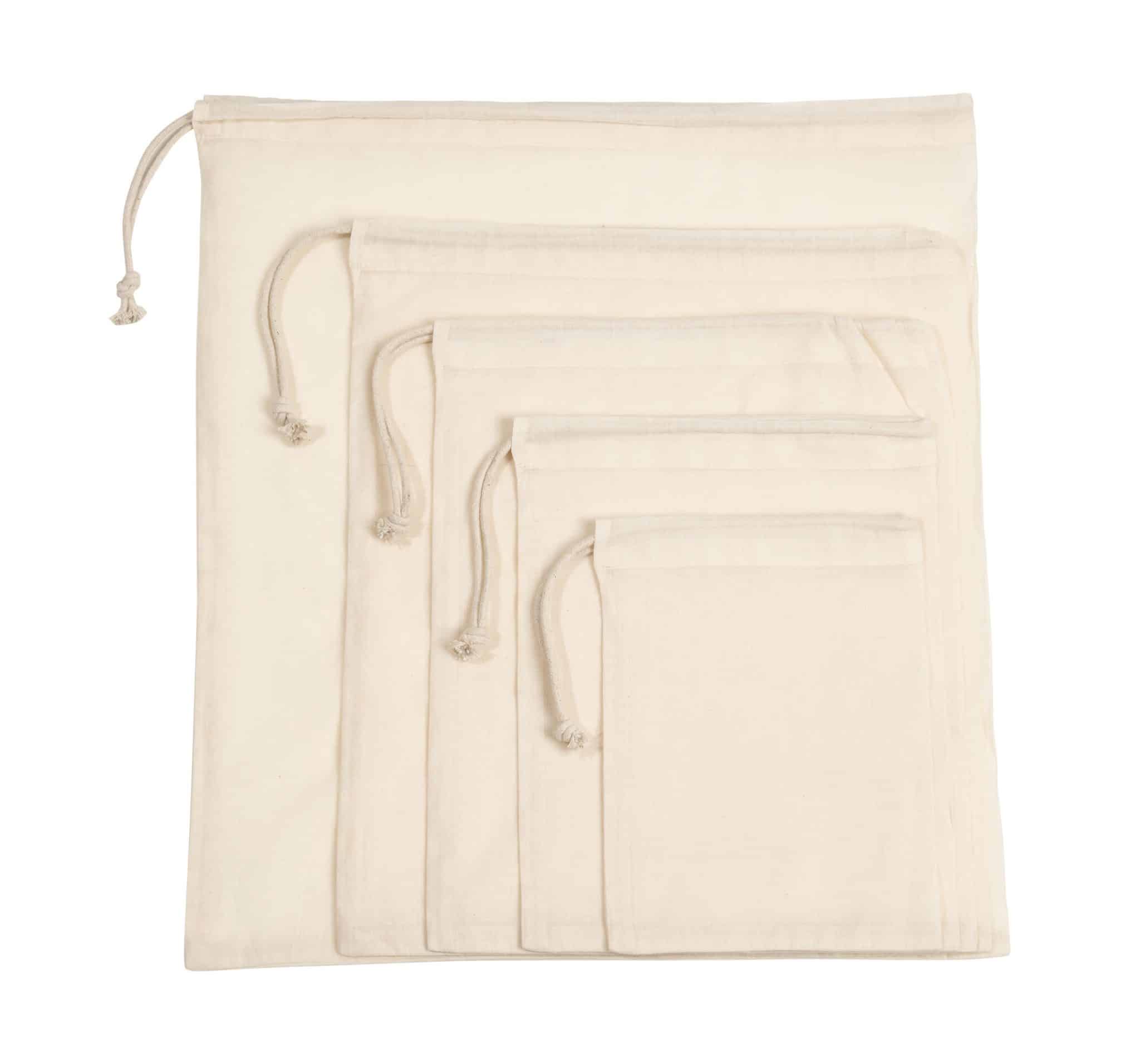 Visuel Sac à cordon coulissant en coton biologique