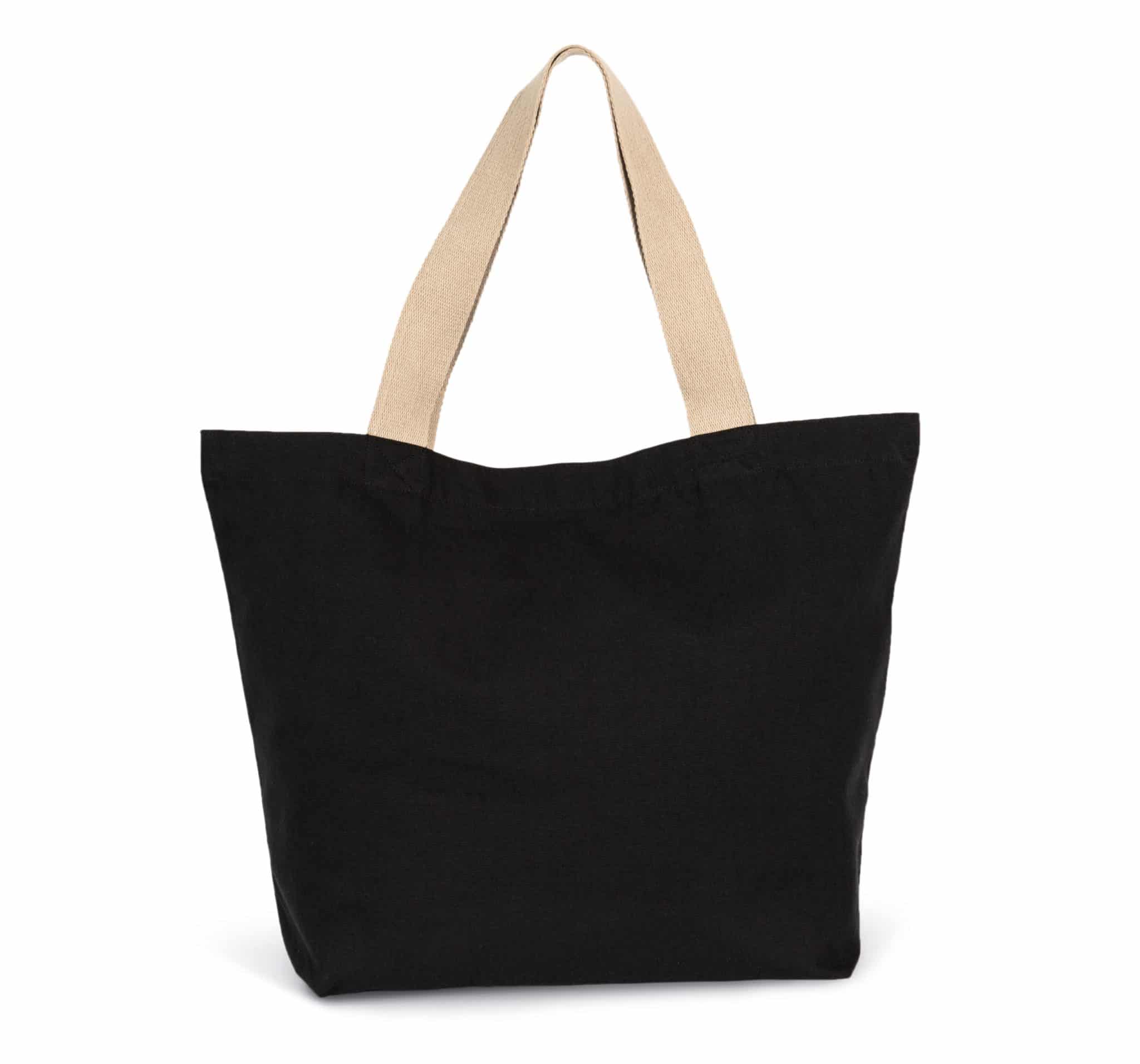 Miniature 5 pour Grand sac shopping recyclé à fond plat