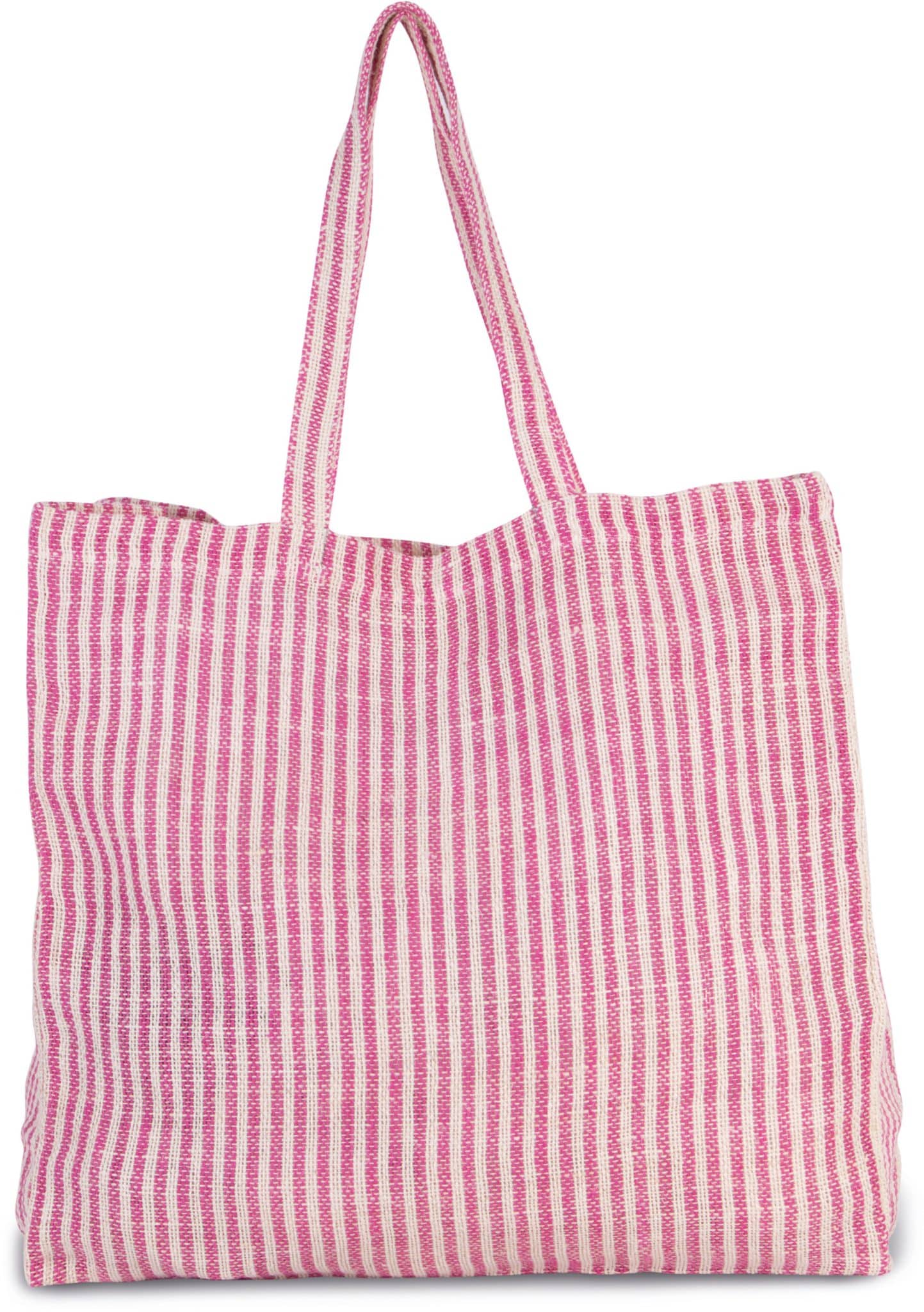 Visuel Sac shopping à rayures en juco