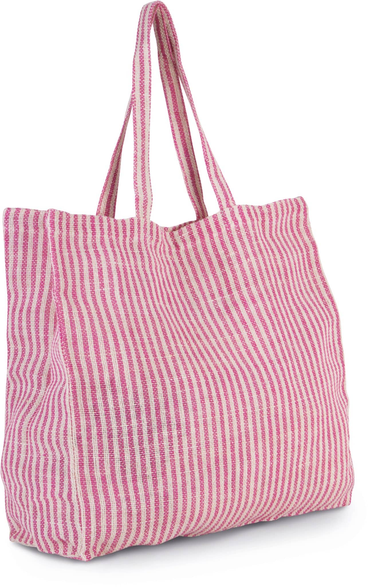 Miniature 4 pour Sac shopping à rayures en juco