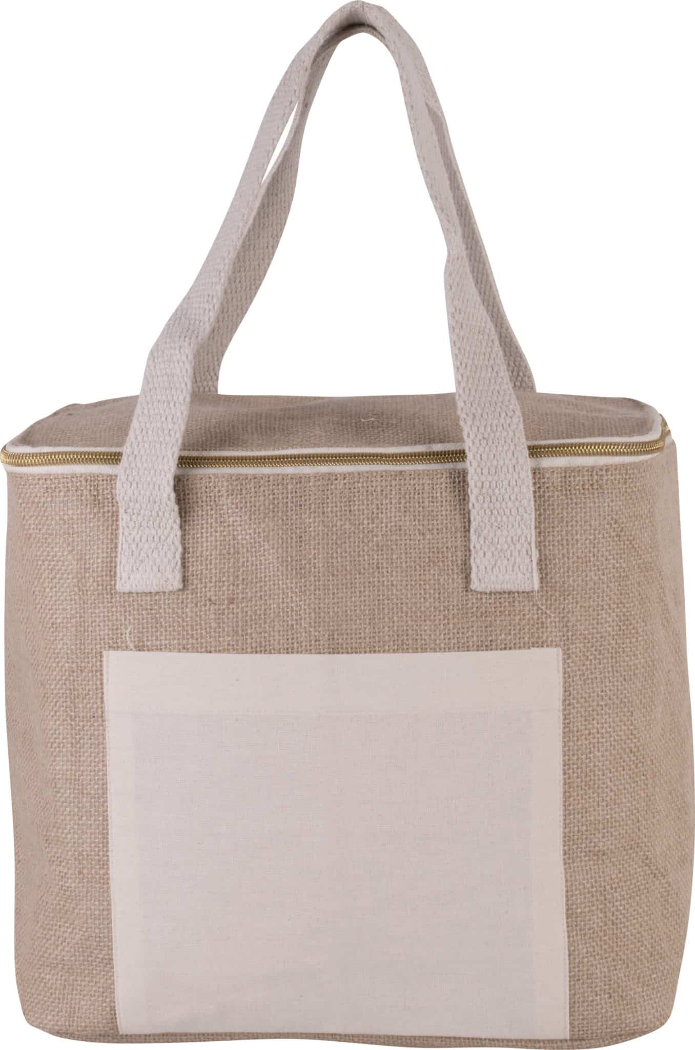 Visuel Sac isotherme en jute - modèle moyen