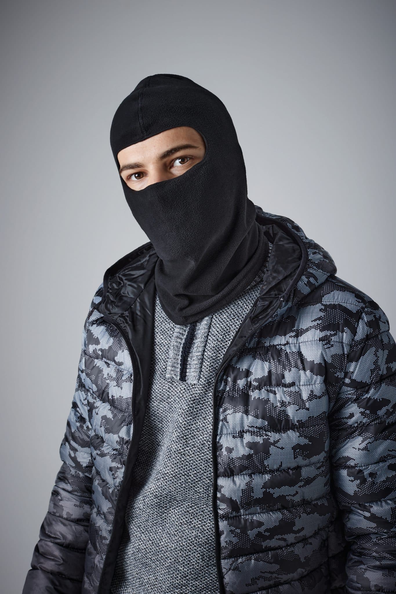 Visuel Cagoule en micropolaire