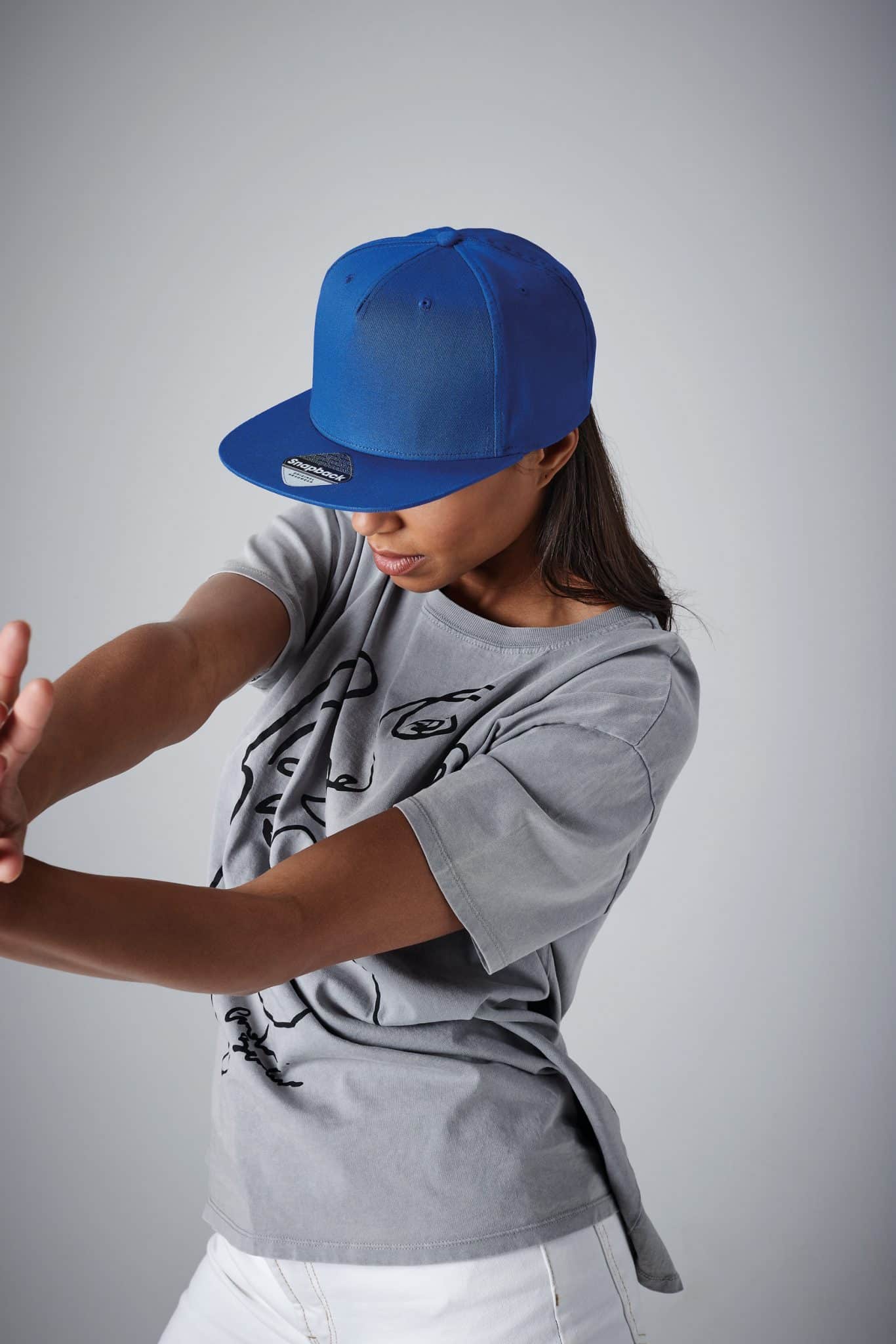 Visuel Casquette Rapper 5 panneaux