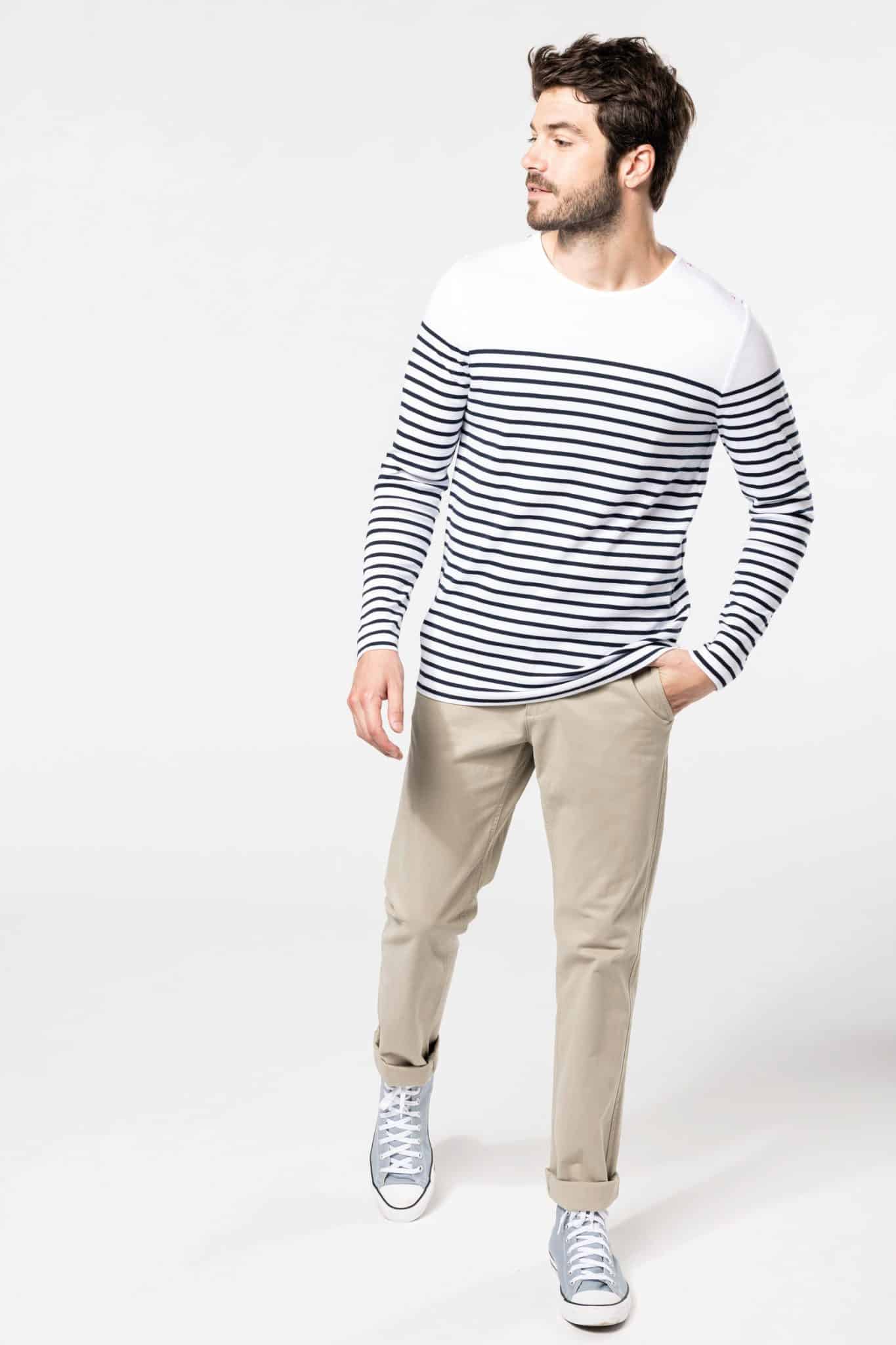 Miniature 3 pour Marinière manches longues homme