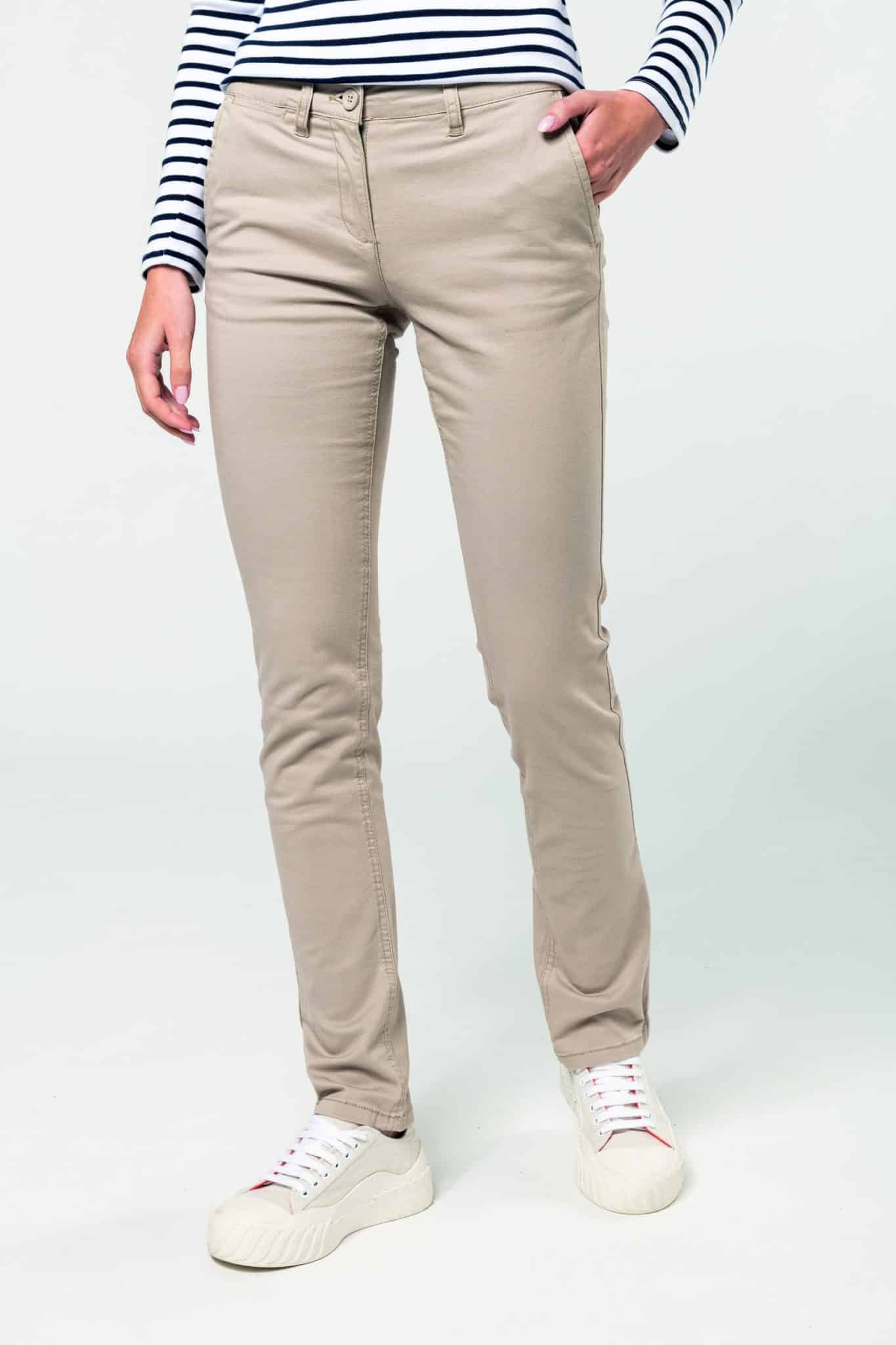 Visuel Pantalon chino femme