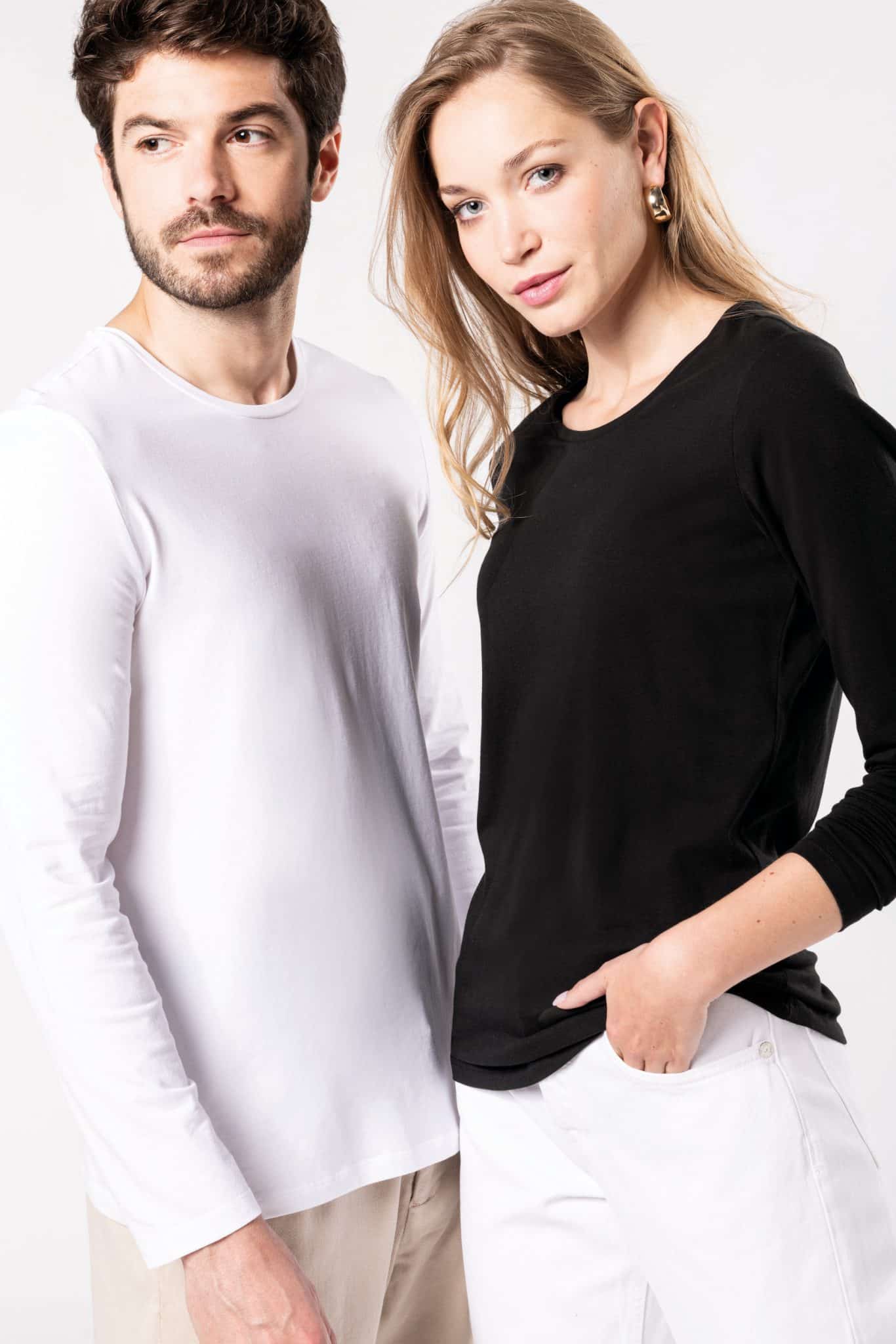 Miniature 5 pour T-shirt col rond manches longues homme