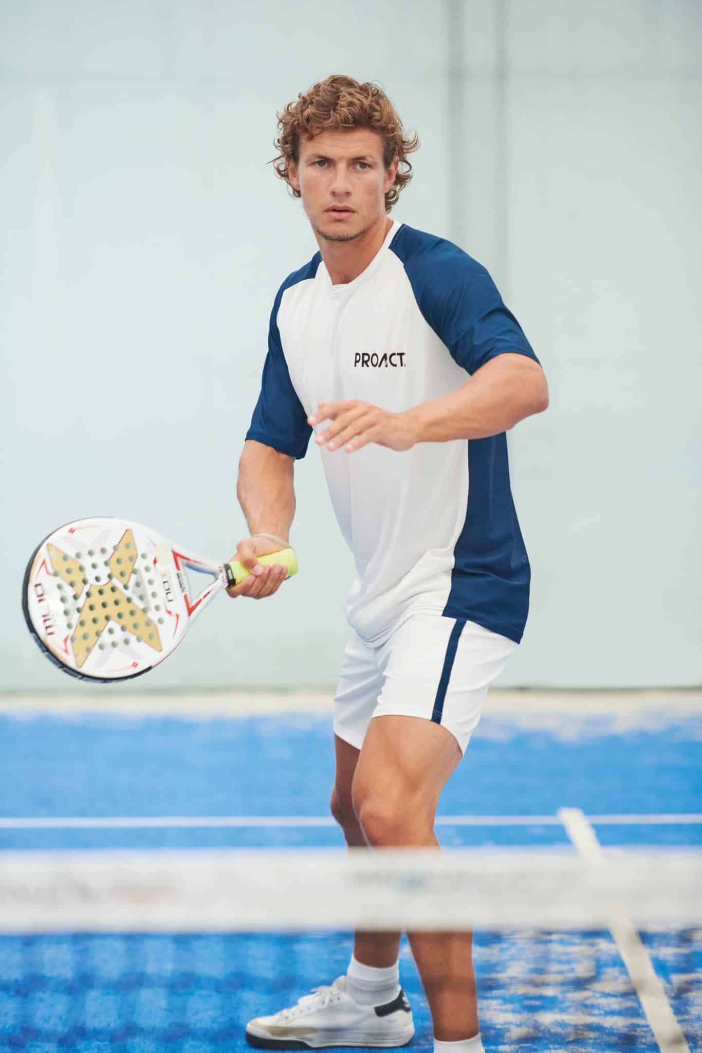 Miniature 7 pour Short de padel bicolore homme