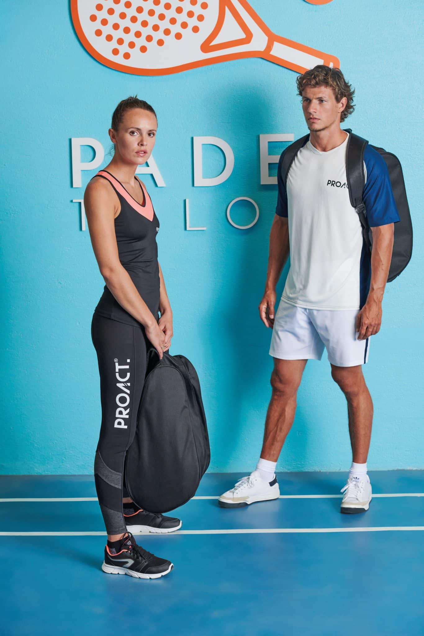 Miniature 8 pour Short de padel bicolore homme