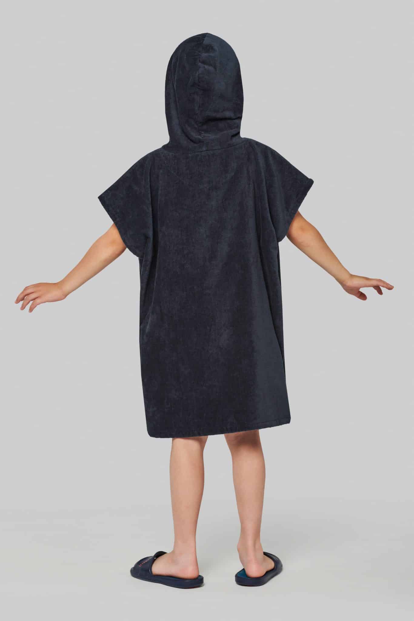 Miniature 2 pour Poncho éponge à capuche enfant