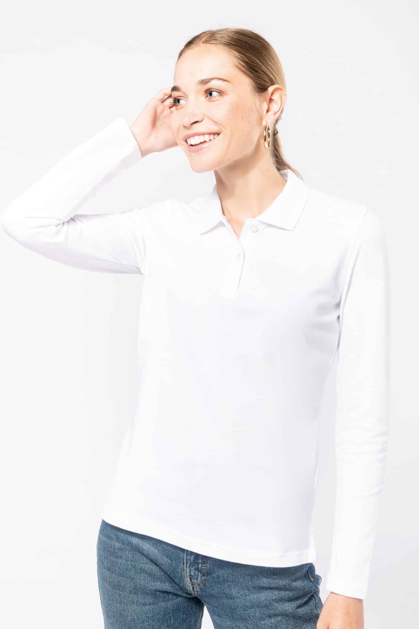 Visuel Polo manches longues femme