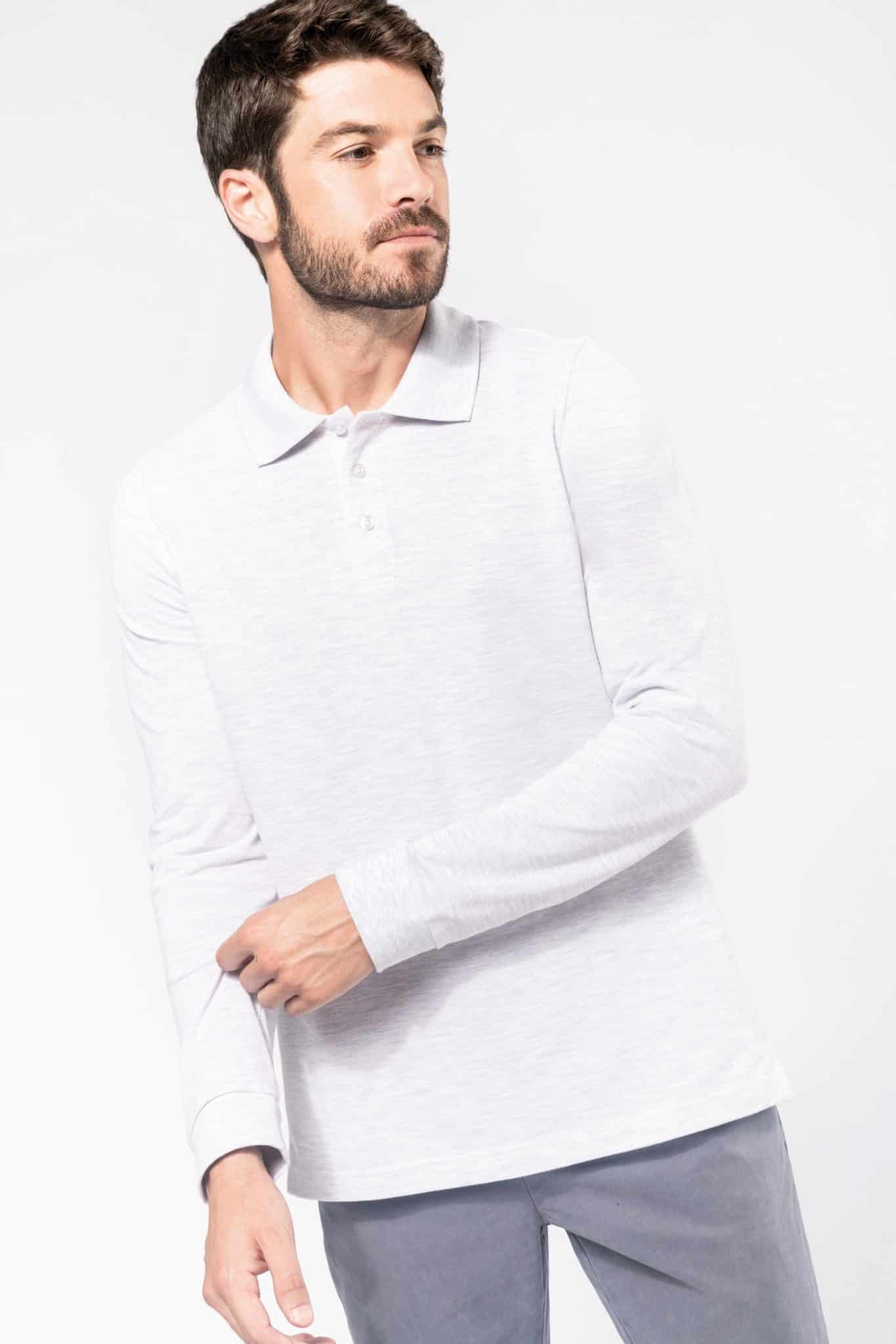 Visuel Polo manches longues homme