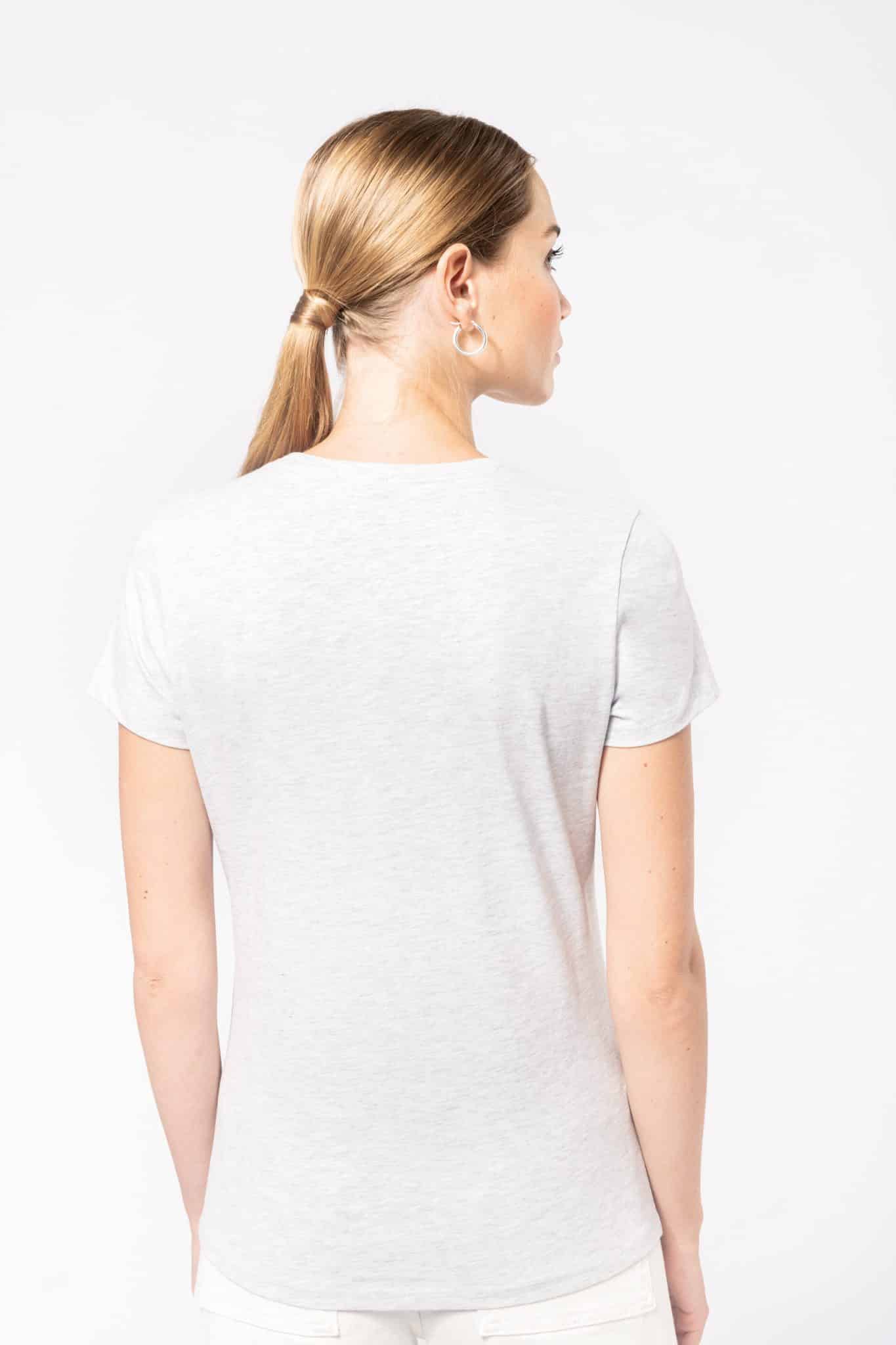 Miniature 2 pour T-shirt col rond manches courtes femme