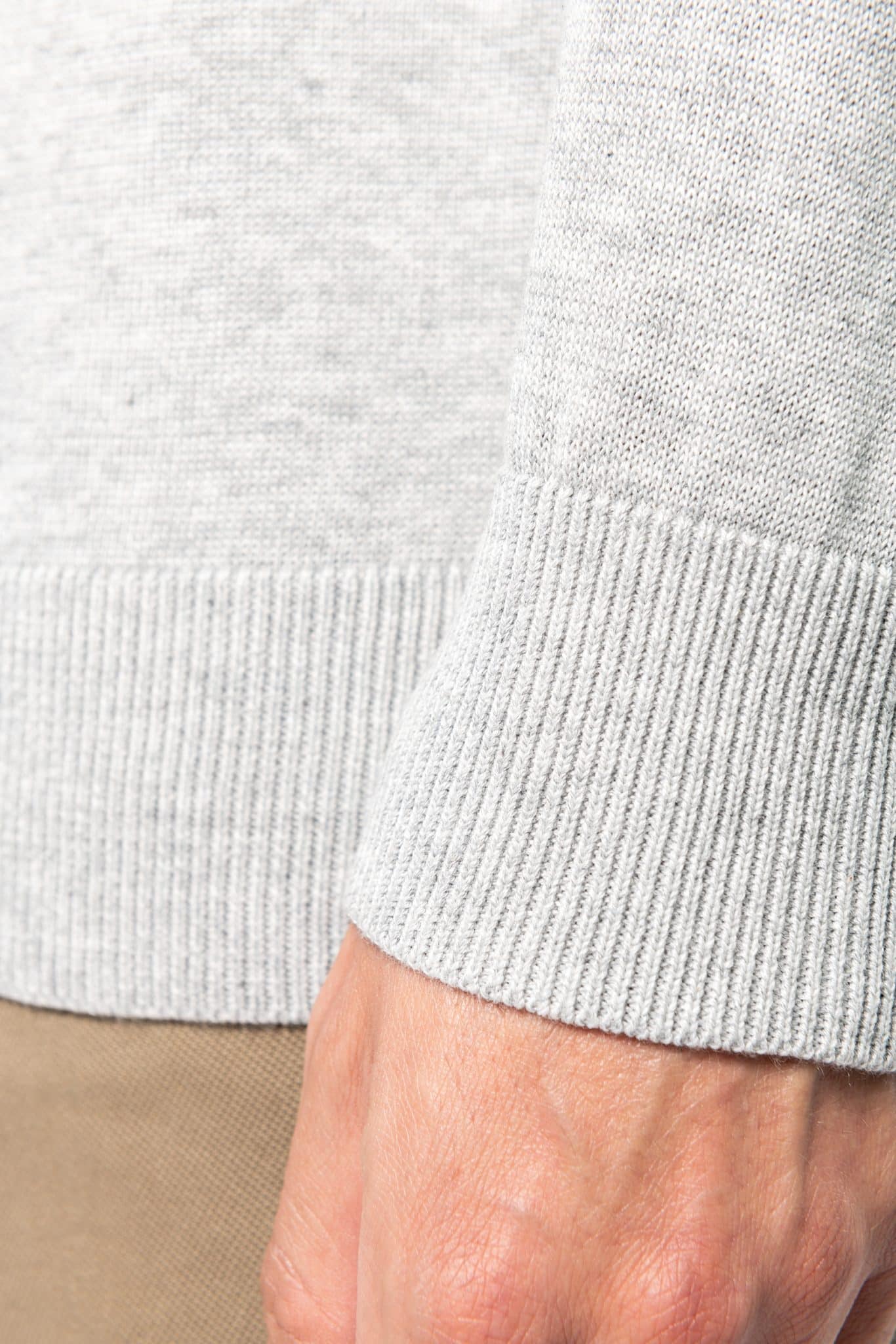 Miniature 7 pour Pull col en V écoresponsable homme