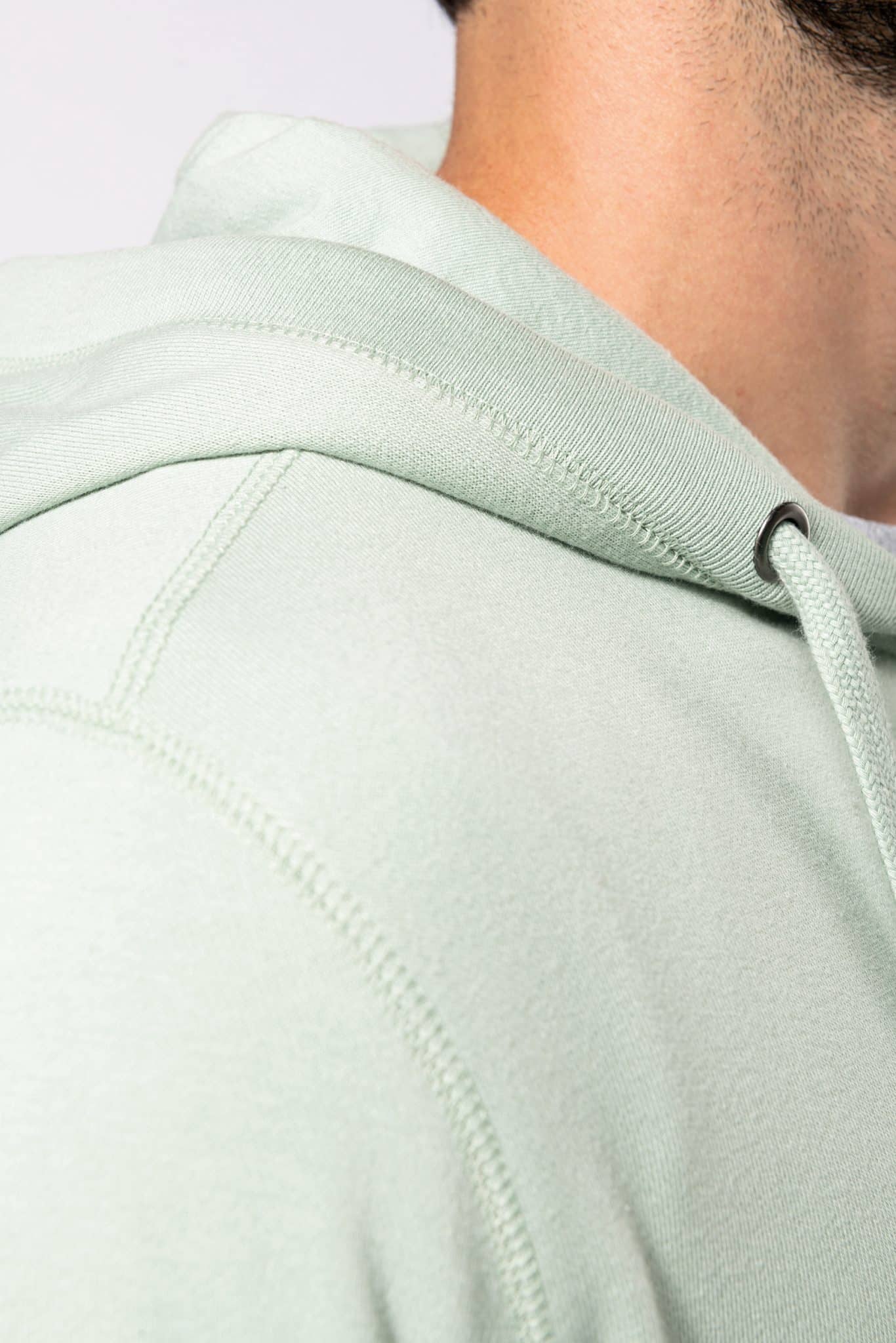 Miniature 11 pour Sweat-shirt french terry écoresponsable zippé à capuche unisexe