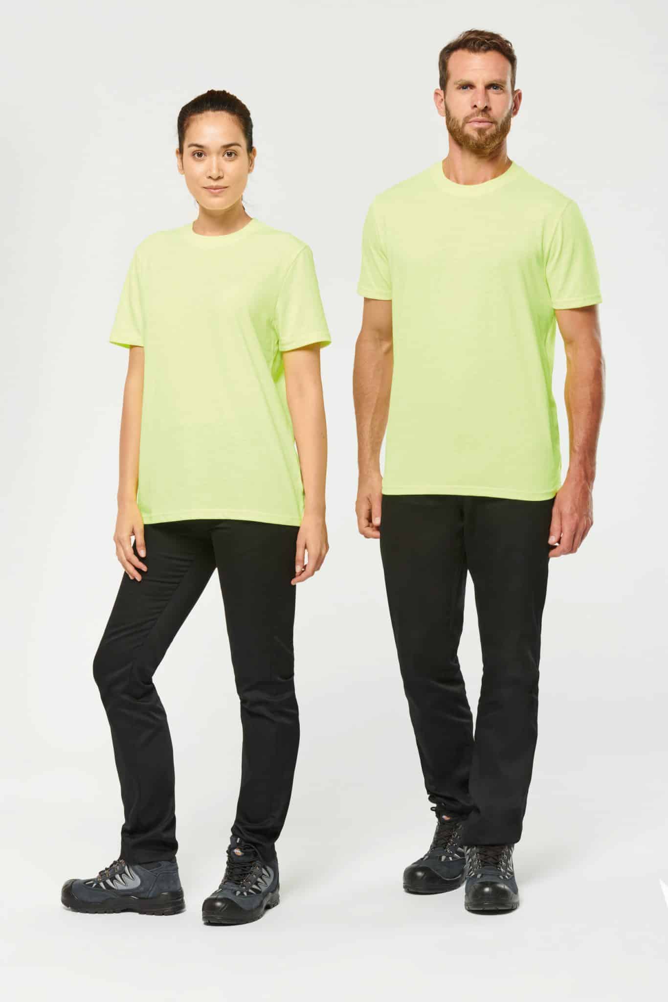 Visuel T-shirt écoresponsable manches courtes unisexe