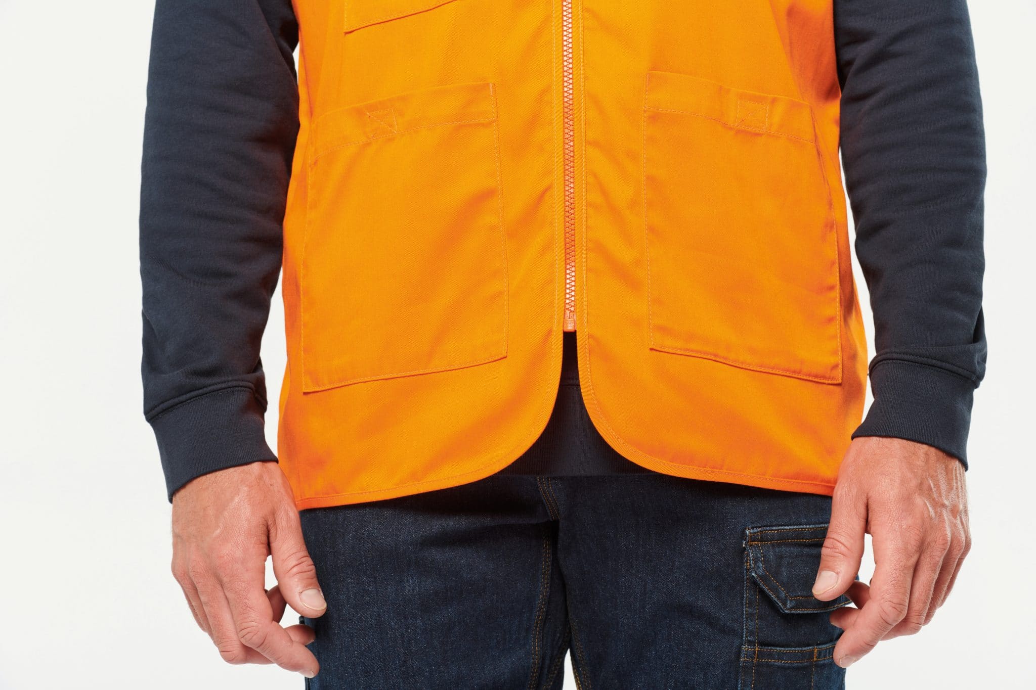 Miniature 15 pour Gilet polycoton multipoches unisexe