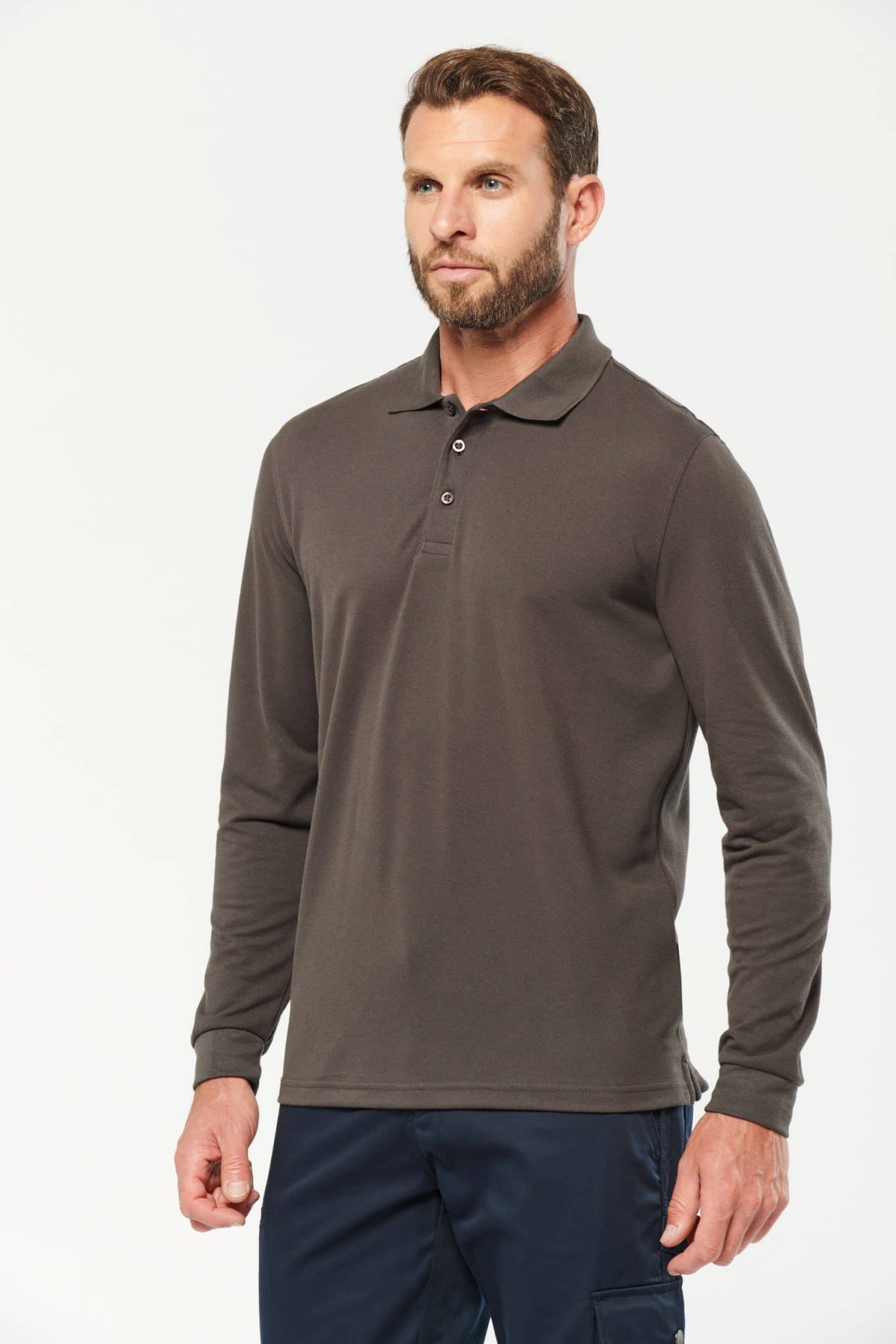 Visuel Polo manches longues homme