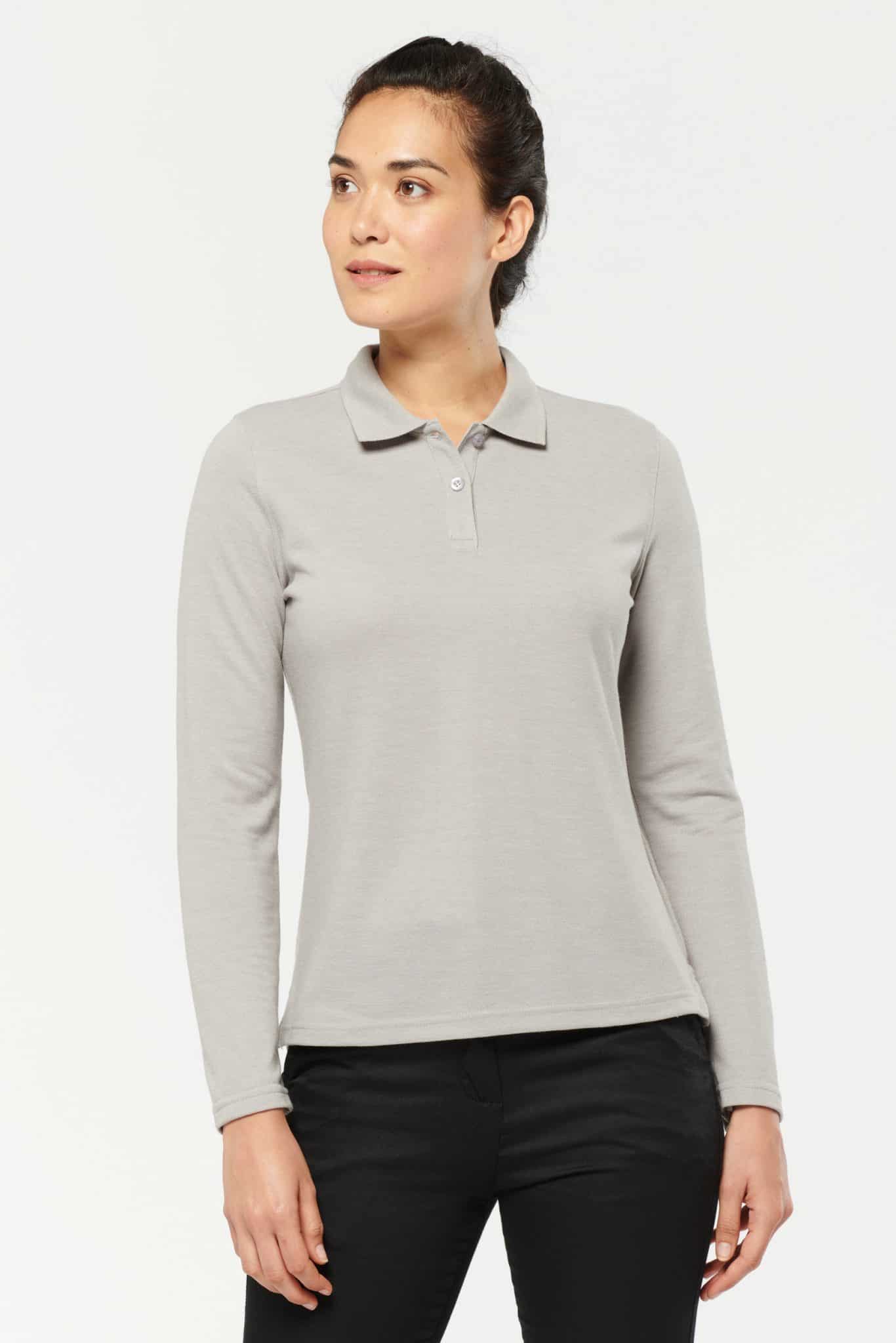 Visuel Polo manches longues femme