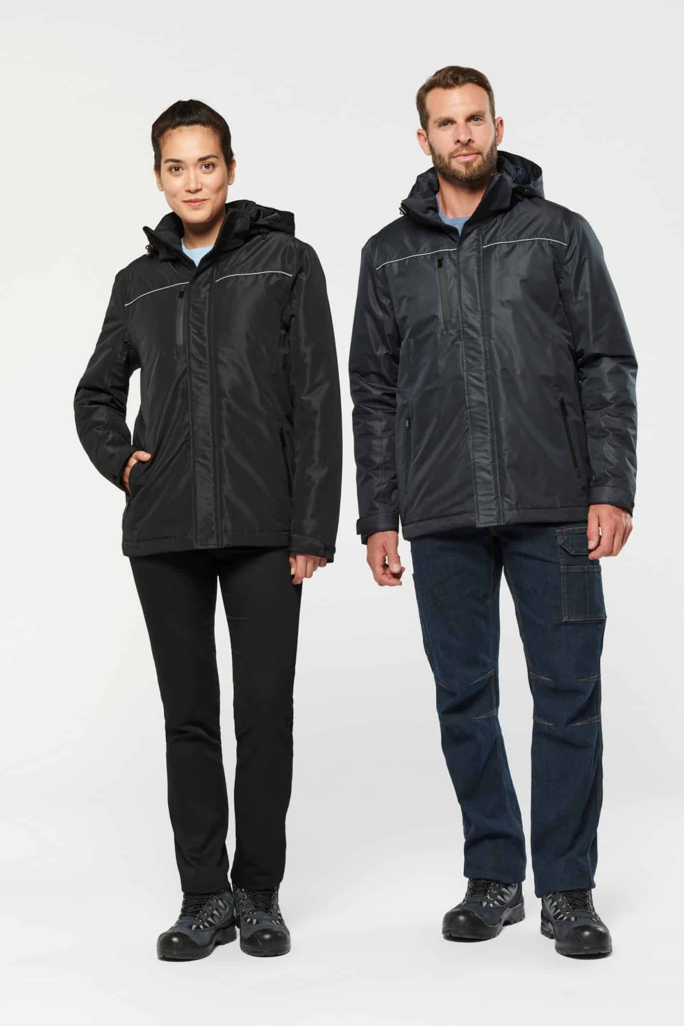 Visuel Parka performance à capuche unisexe