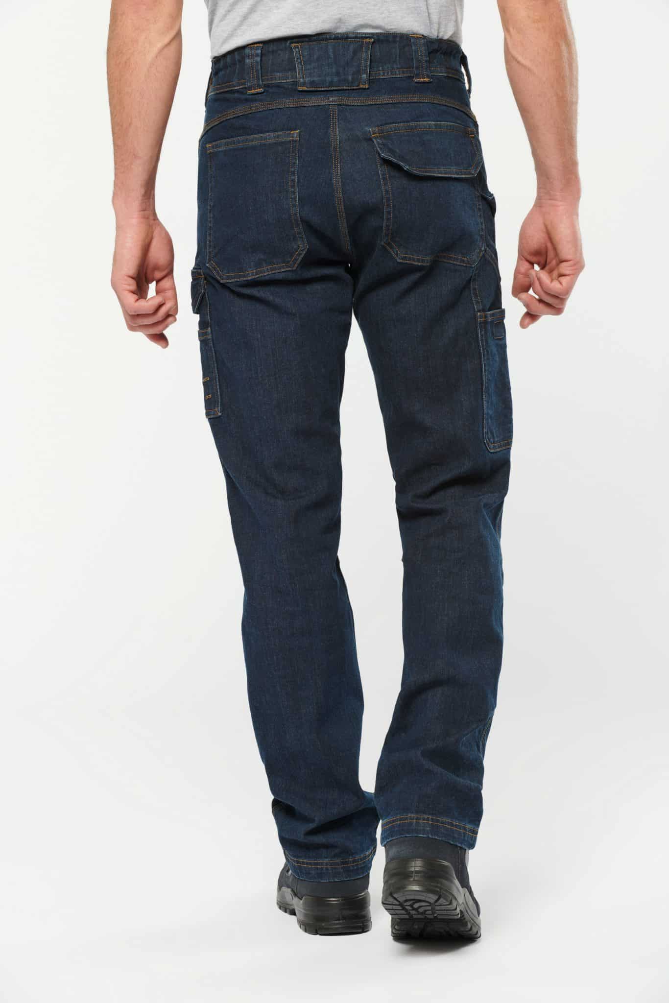 Miniature 2 pour Pantalon Denim multipoches homme