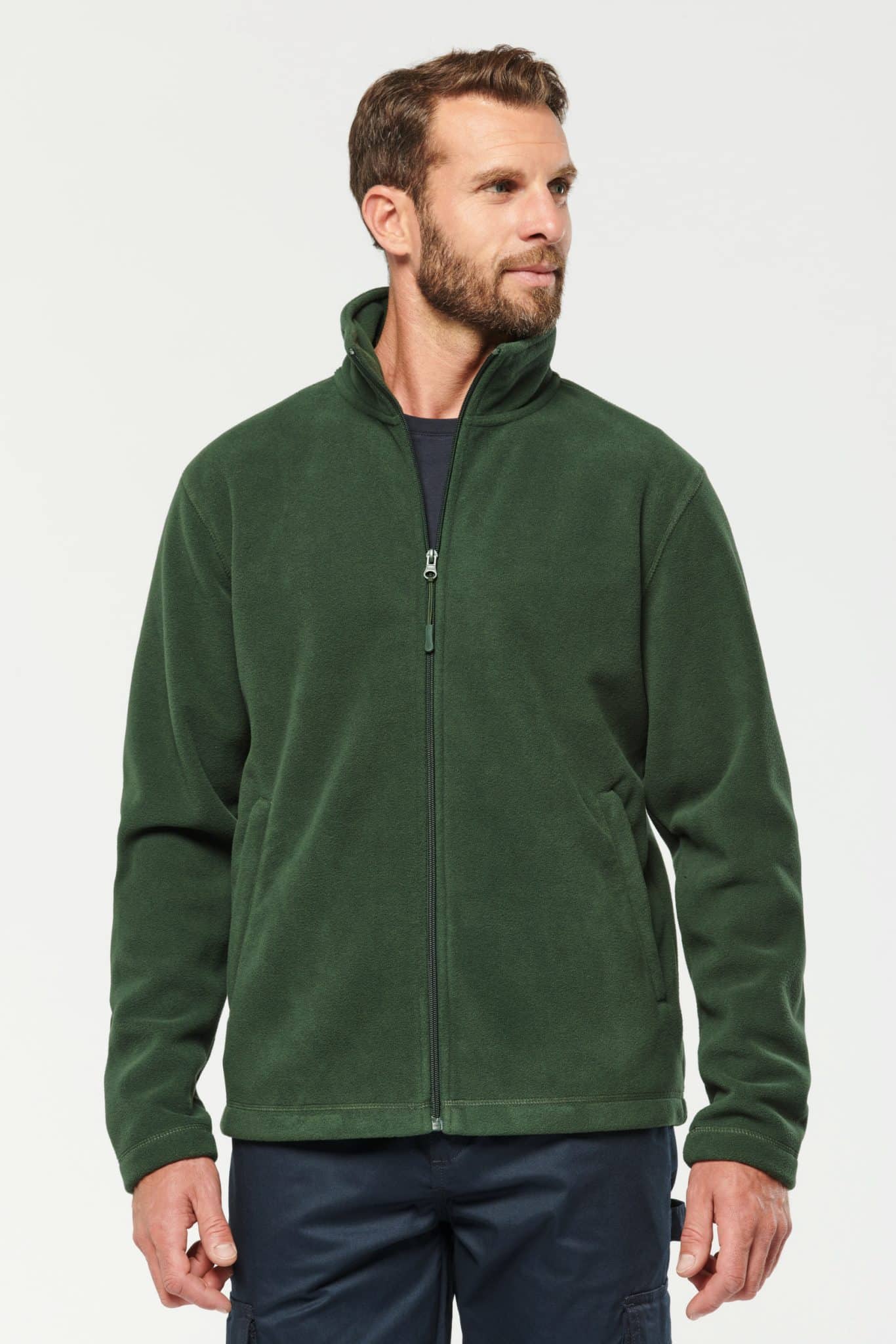 Visuel Veste micropolaire zippée homme