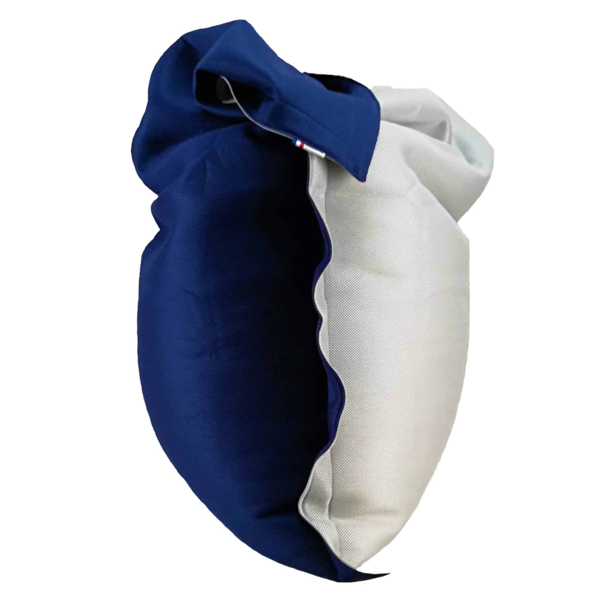 Miniature 3 pour Pouf déhoussable bicolore - Grand modèle