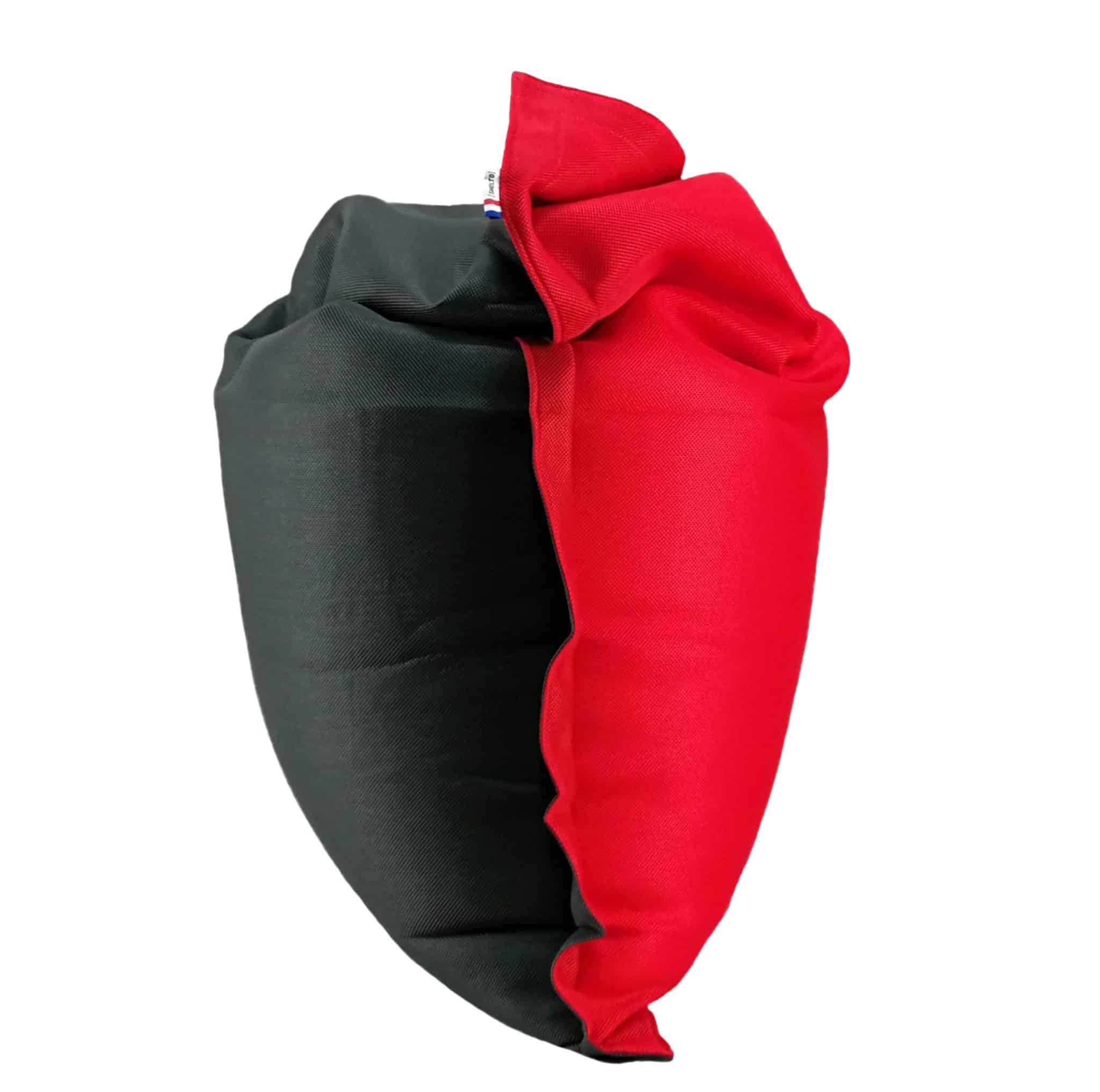Miniature 2 pour Pouf déhoussable bicolore - Grand modèle