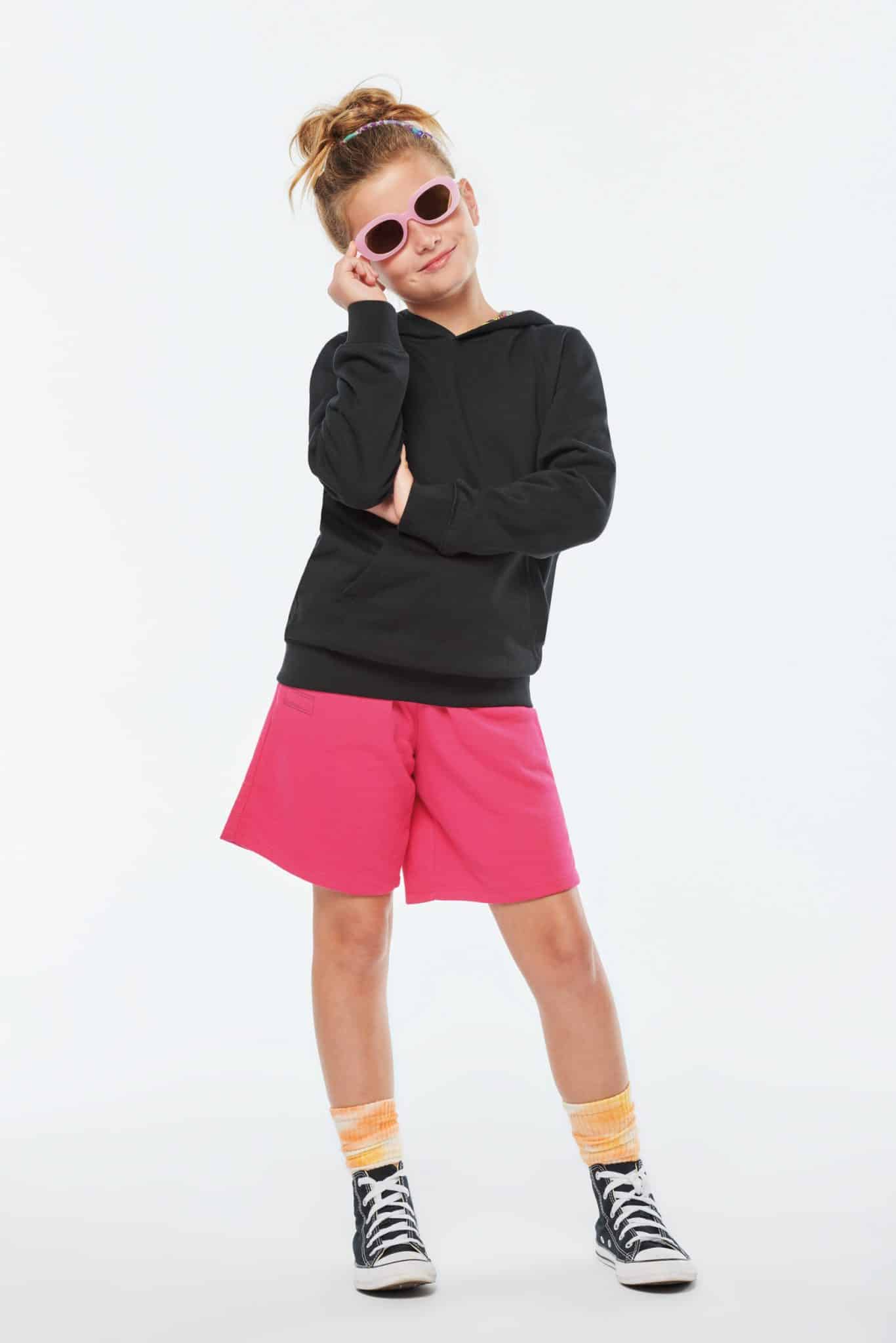 Miniature 16 pour Sweat-shirt à capuche contrastée à motifs enfant unisexe